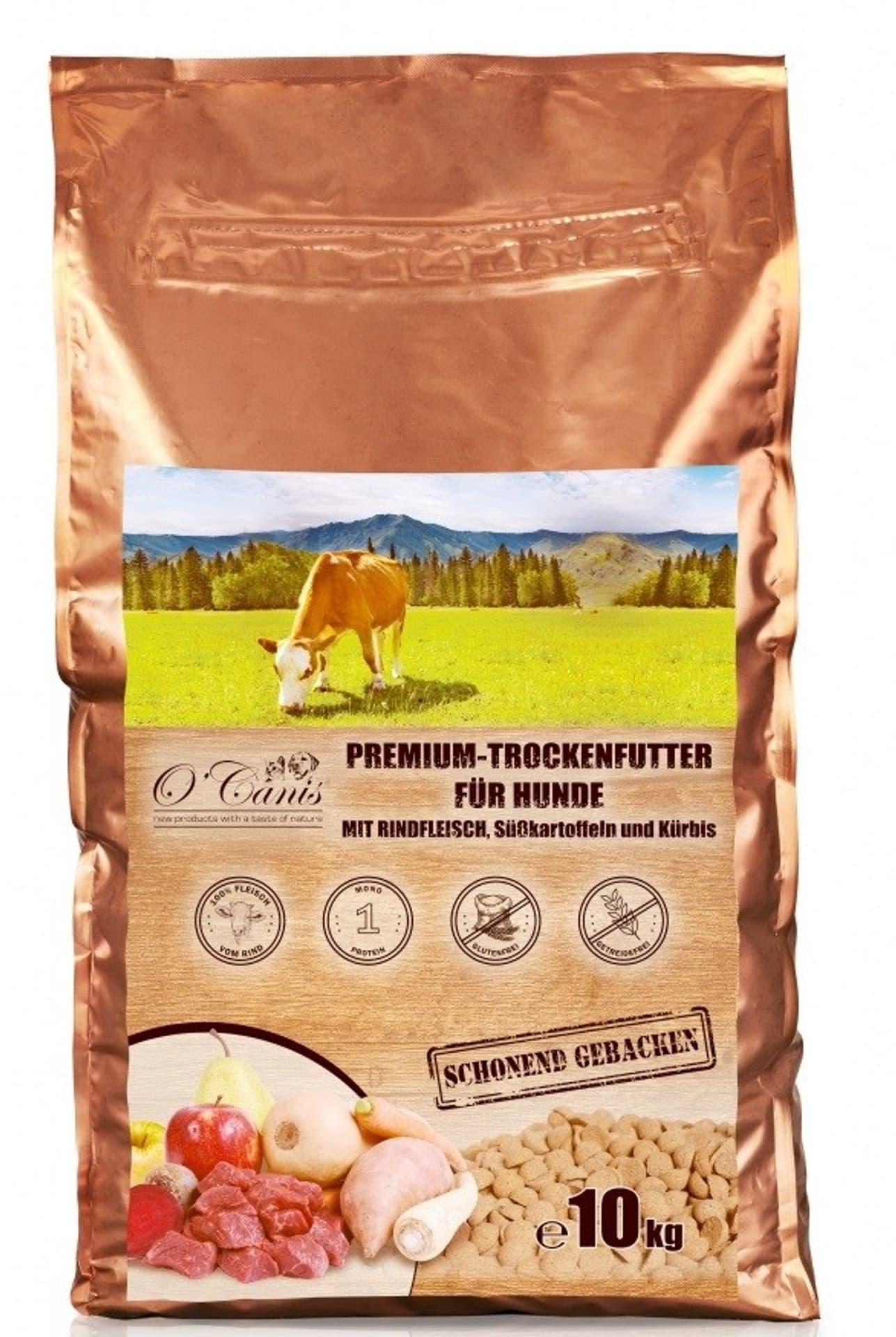 

O'Canis karma pieczona, z wołowiną 10kg