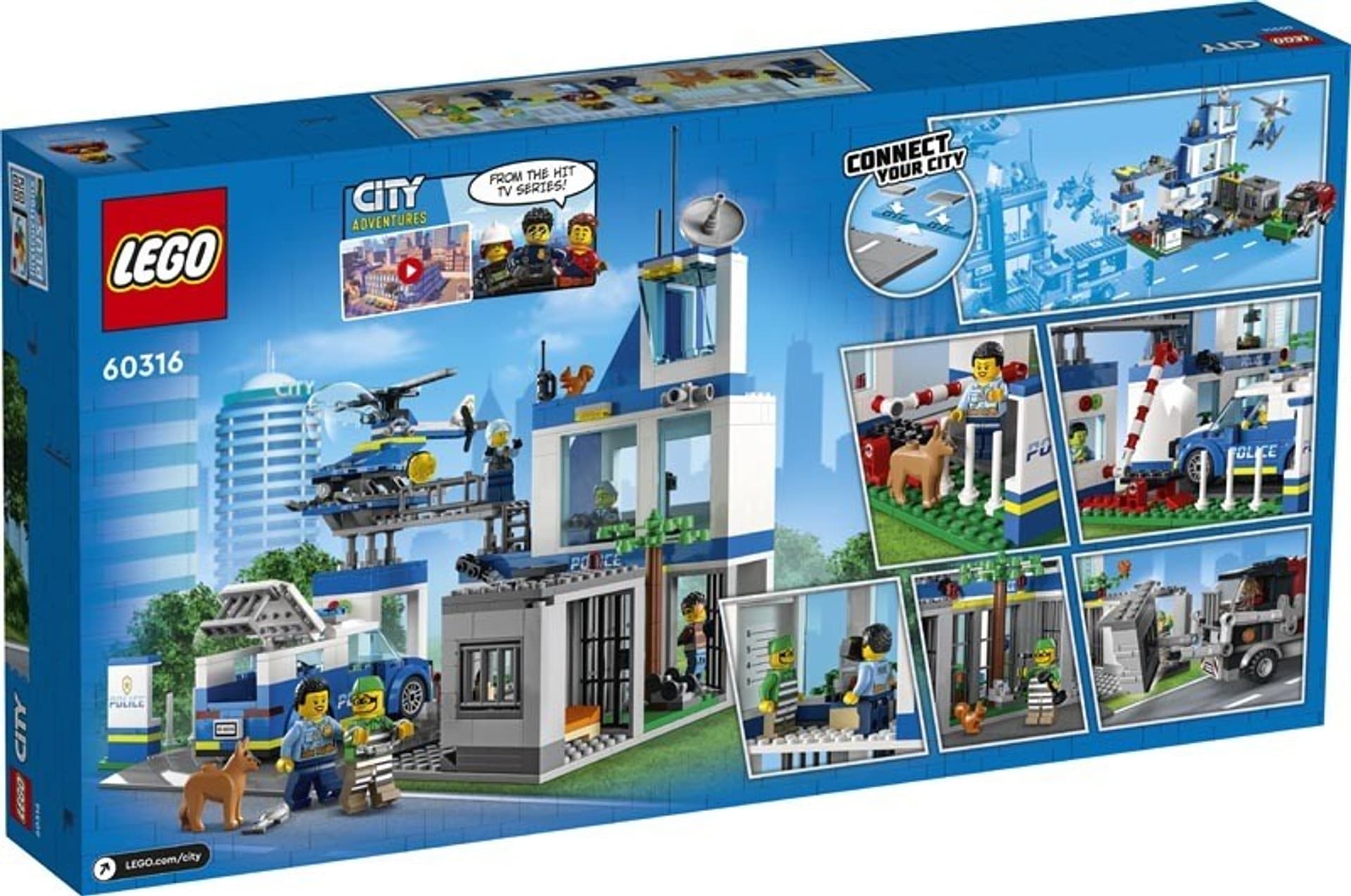 

LEGO City 60316 Posterunek policji