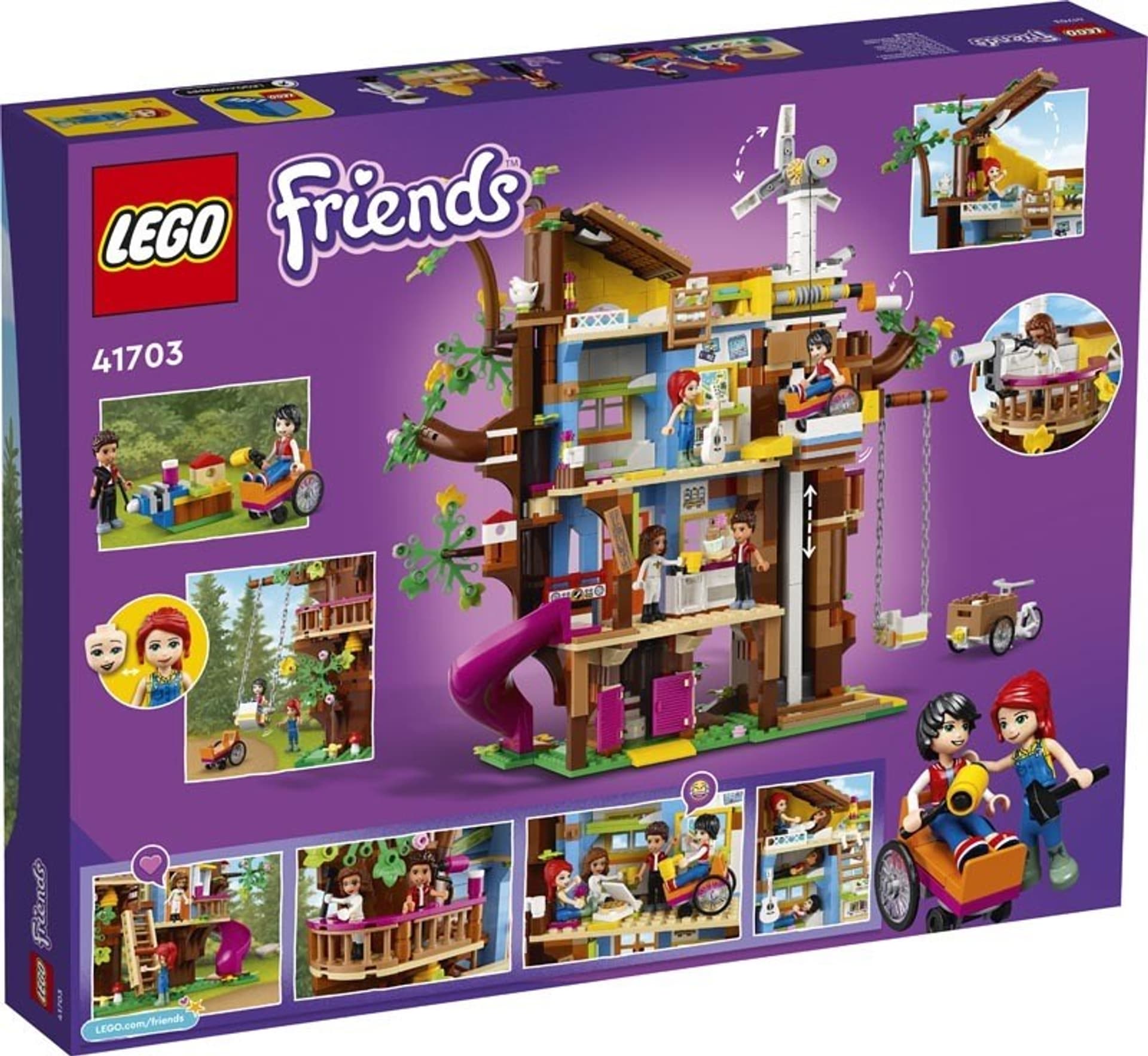 

LEGO Friends 41703 Domek na Drzewie przyjaźni