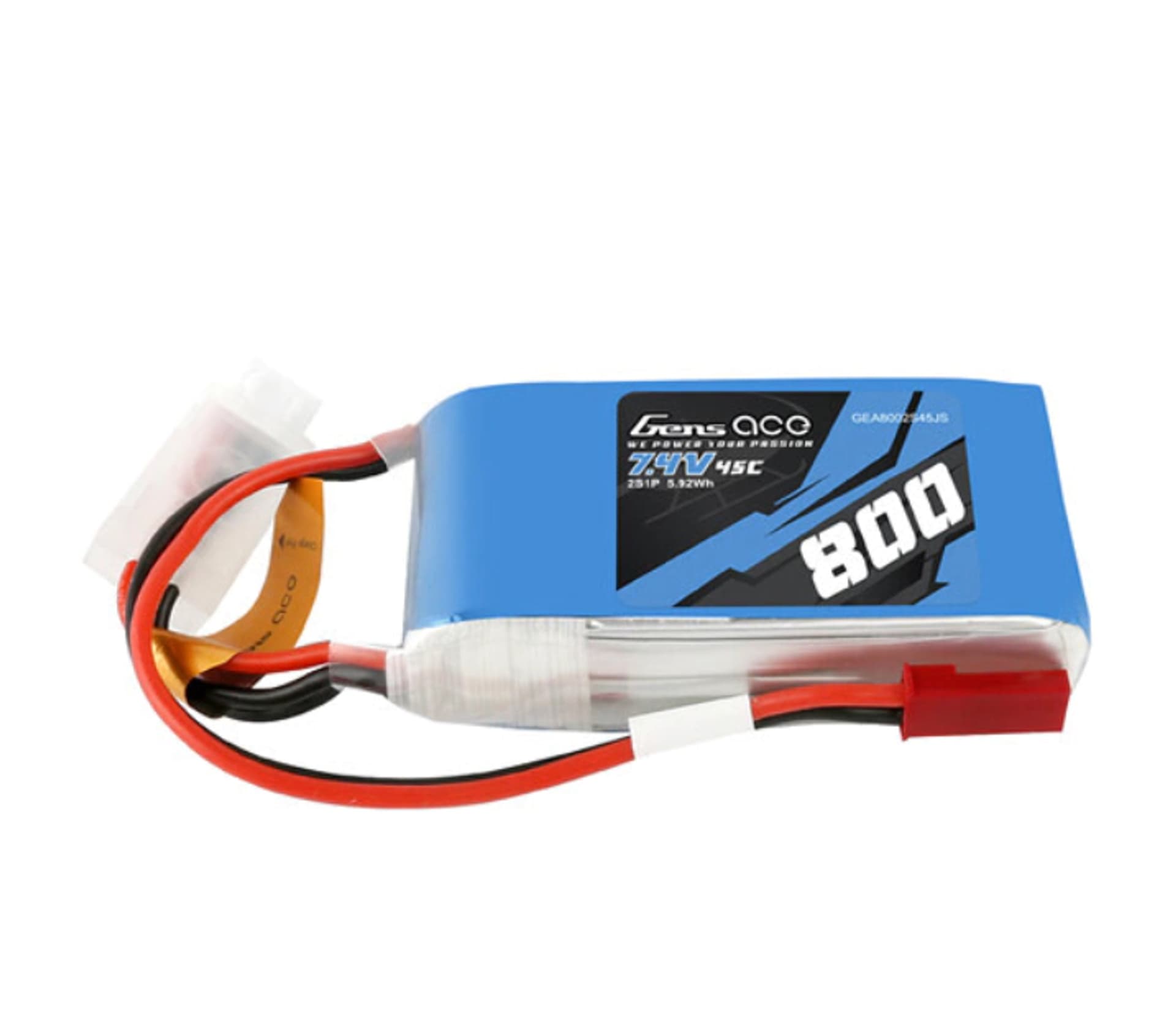 

800mAh 7.4V 45C Gens Ace