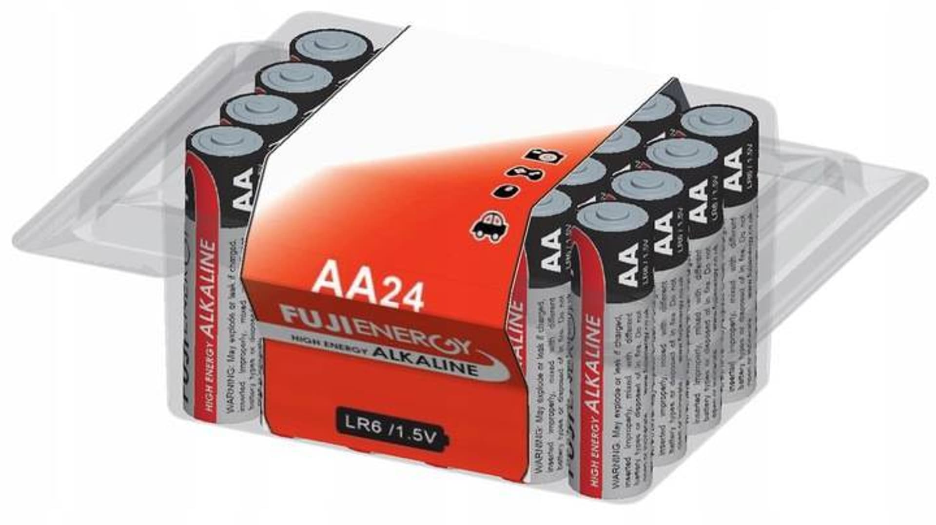 

24x BATERIA ALKALICZNA AA LR06 AA 1.5V FUJIENERGY