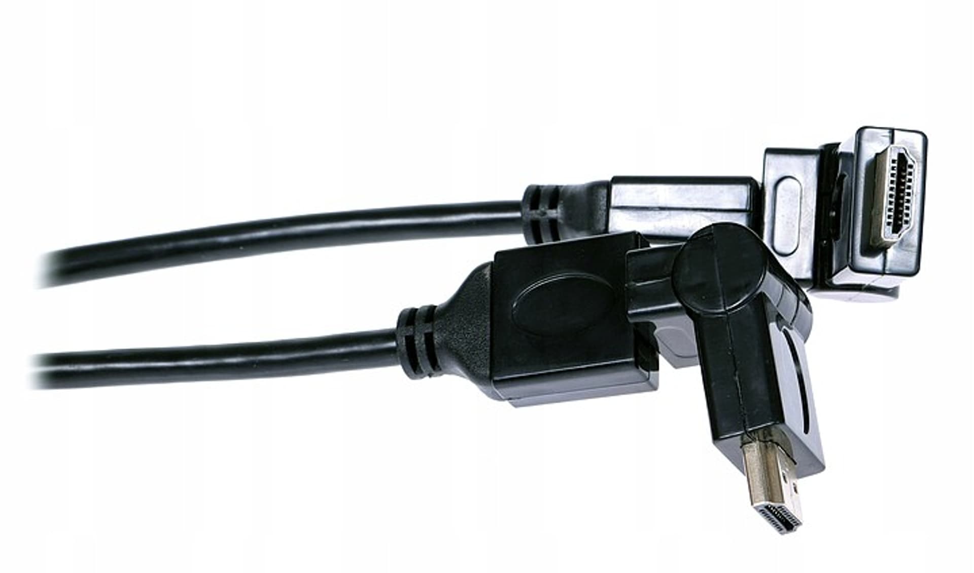 

KABEL HDMI REGULOWANE WTYKI KĄTOWE 360 1,5M v1,4
