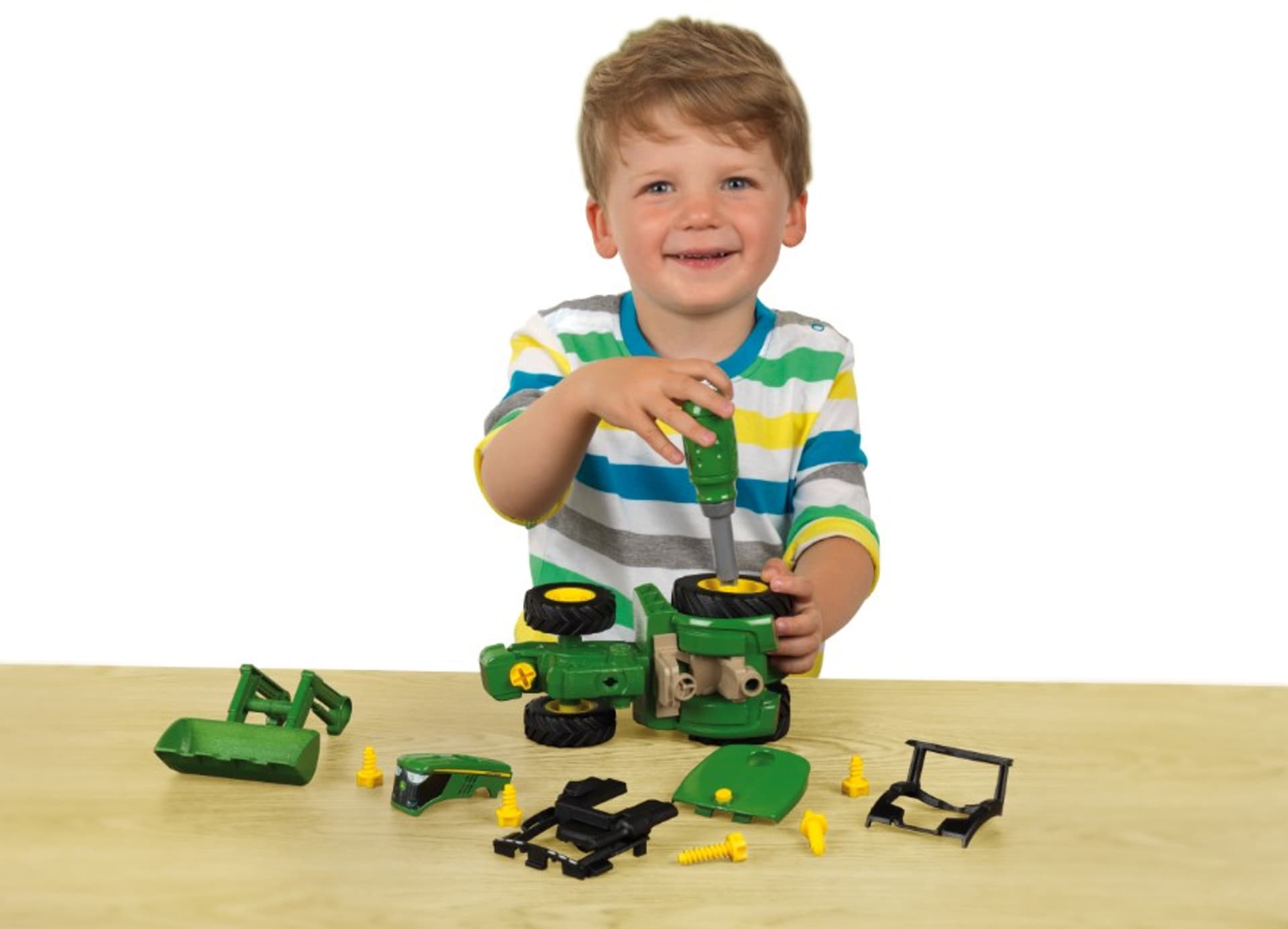 

Traktor John Deere do skręcania mega zestaw