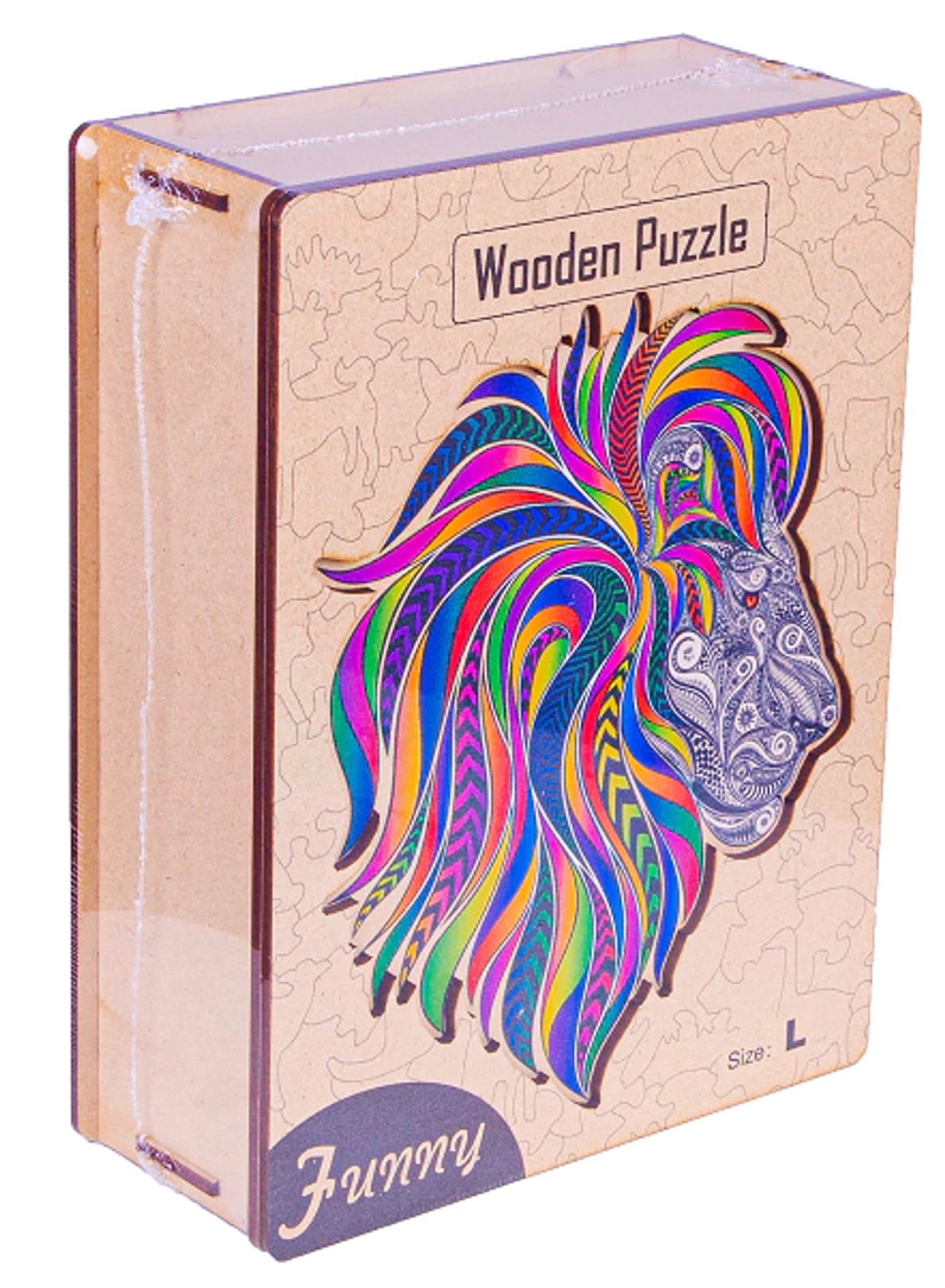 

DREWNIANE PUZZLE DLA DOROSŁYCH UKŁADANKA PREZENT
