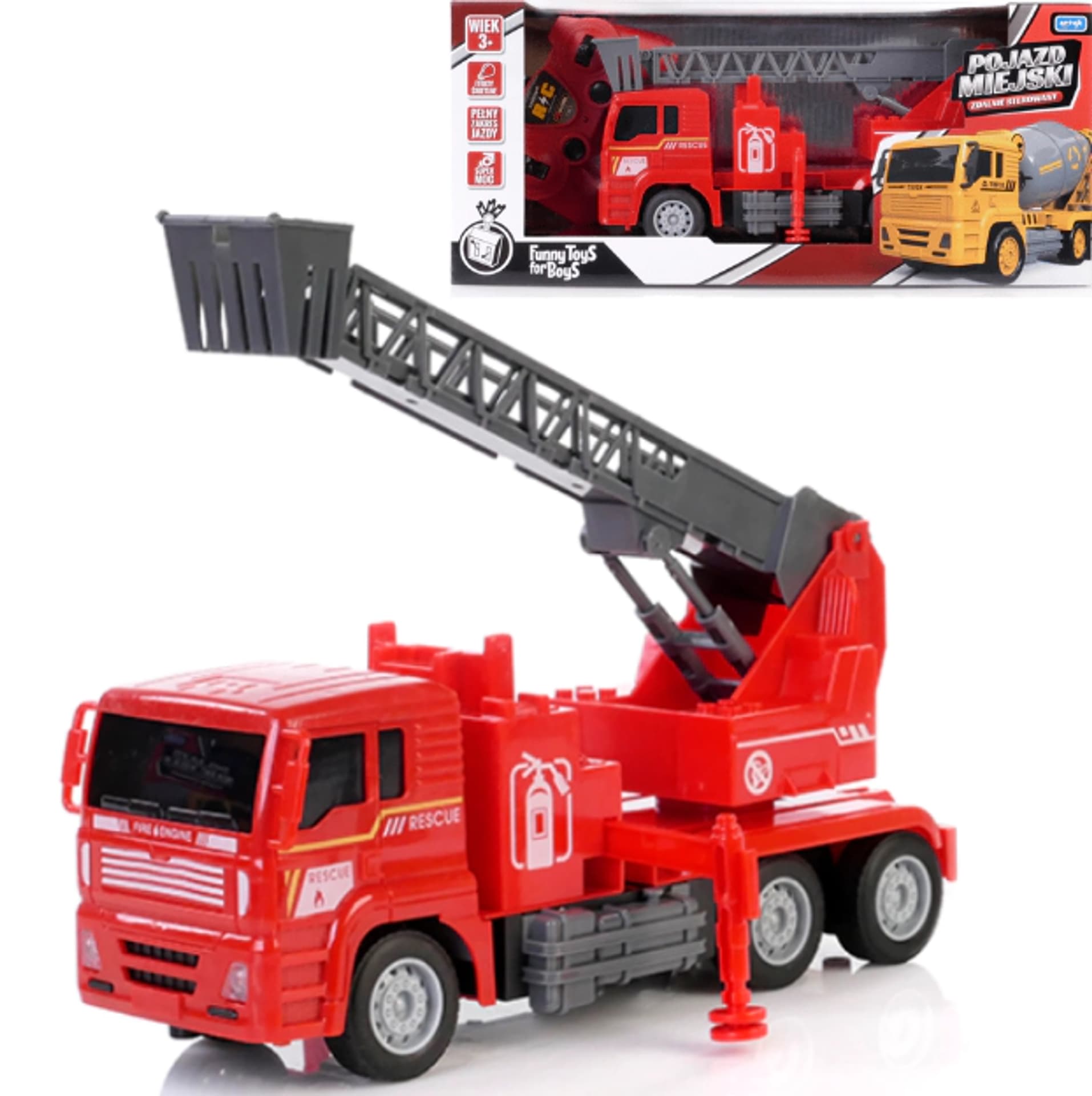 

Pojazd Straż pożarna zdalnie sterowana Toys For Boys