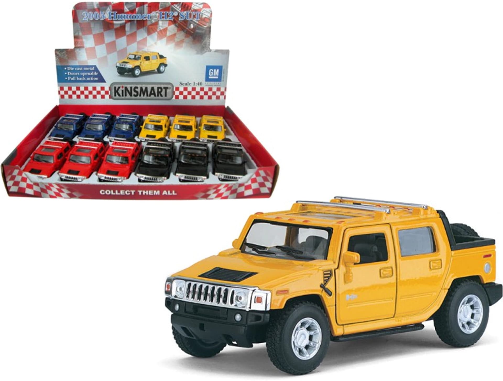

AUTO SAMOCHÓD METALOWY 2005 HUMMER H2 SUT 1:40