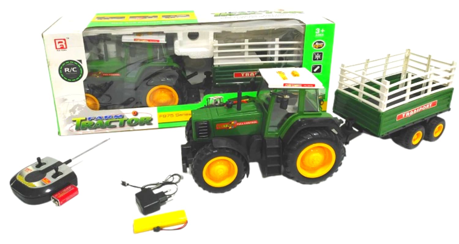 

GIGANT TRAKTOR ZDALNIE STEROWANY Z PRZYCZEPA 69 CM