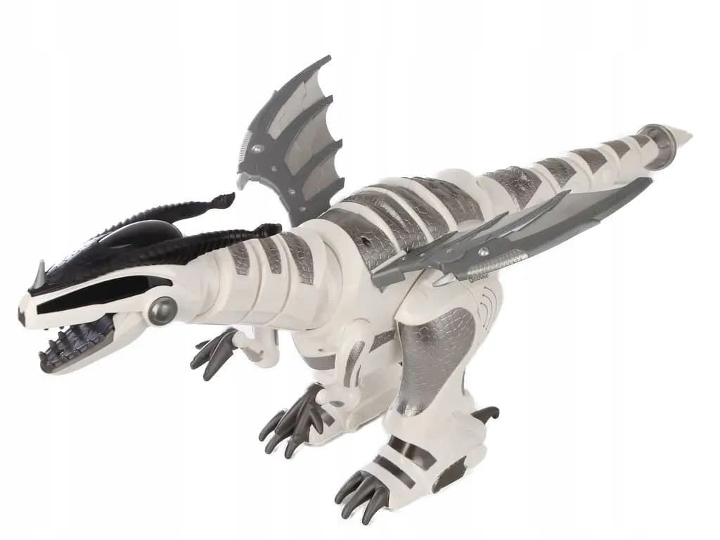 

MEGA SMOK DINOZAUR ZDALNIE STEROWANY RYCZY 70CM