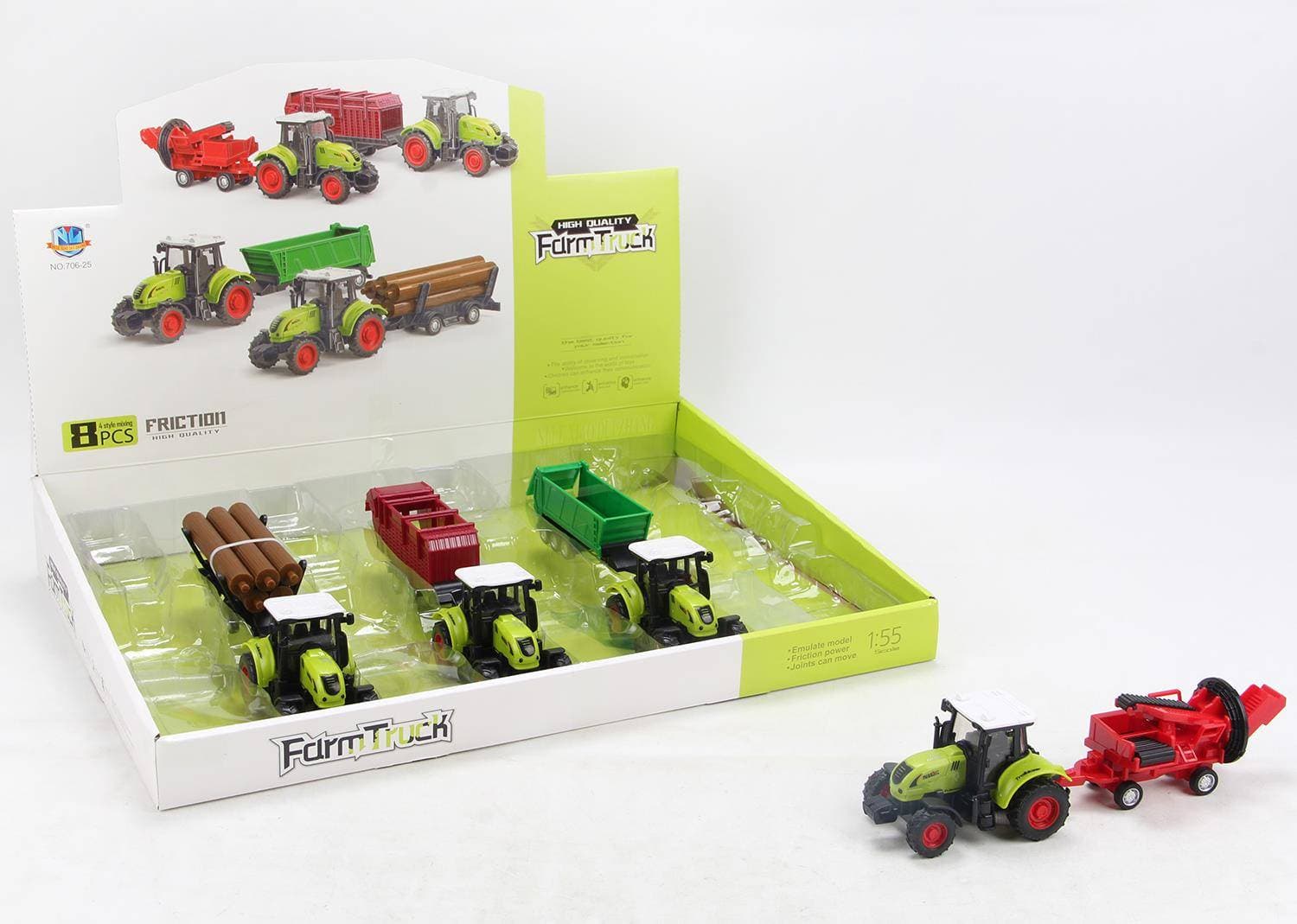 

TRAKTOR Z PRZYCZEPĄ
