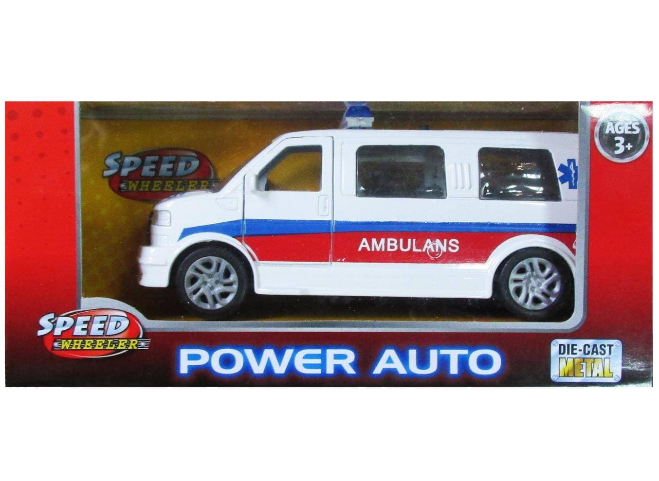

AMBULANS METALOWY Z DŹWIĘKIEM I ŚWIATŁEM