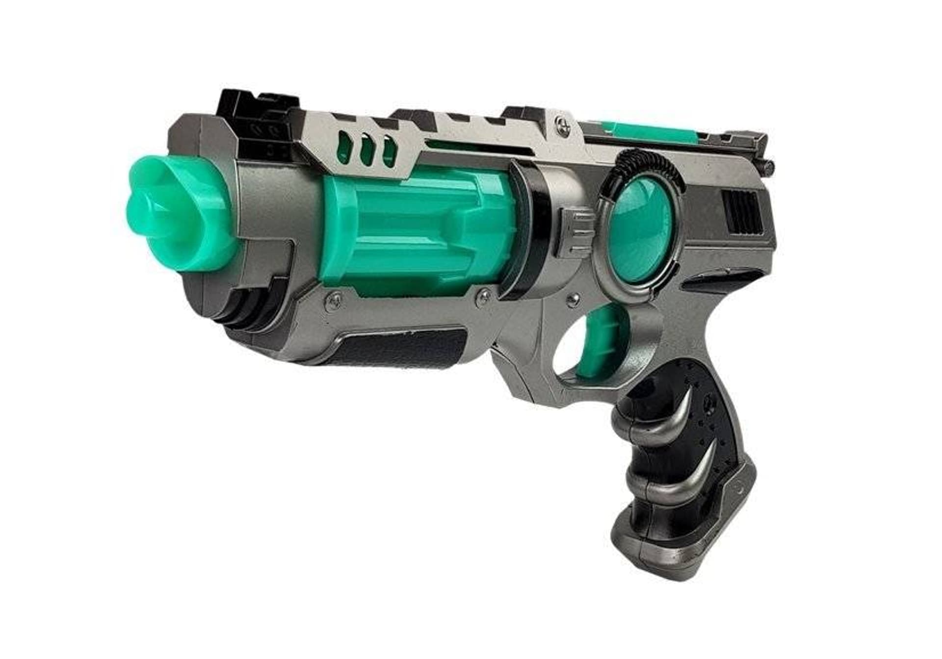 

ZESTAW PISTOLET MIECZ LASER ŚWIATŁA+AKCESORIA