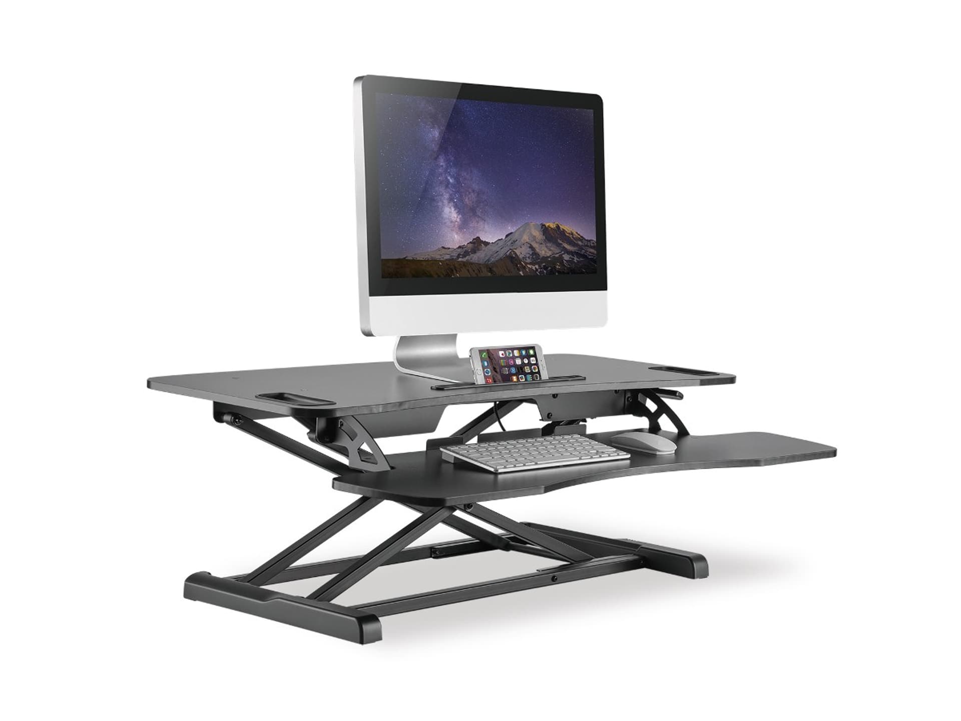 

Ergonomiczna nakładka na biurko, powierzchnia robocza: 950x615x106-460mm, regulowana