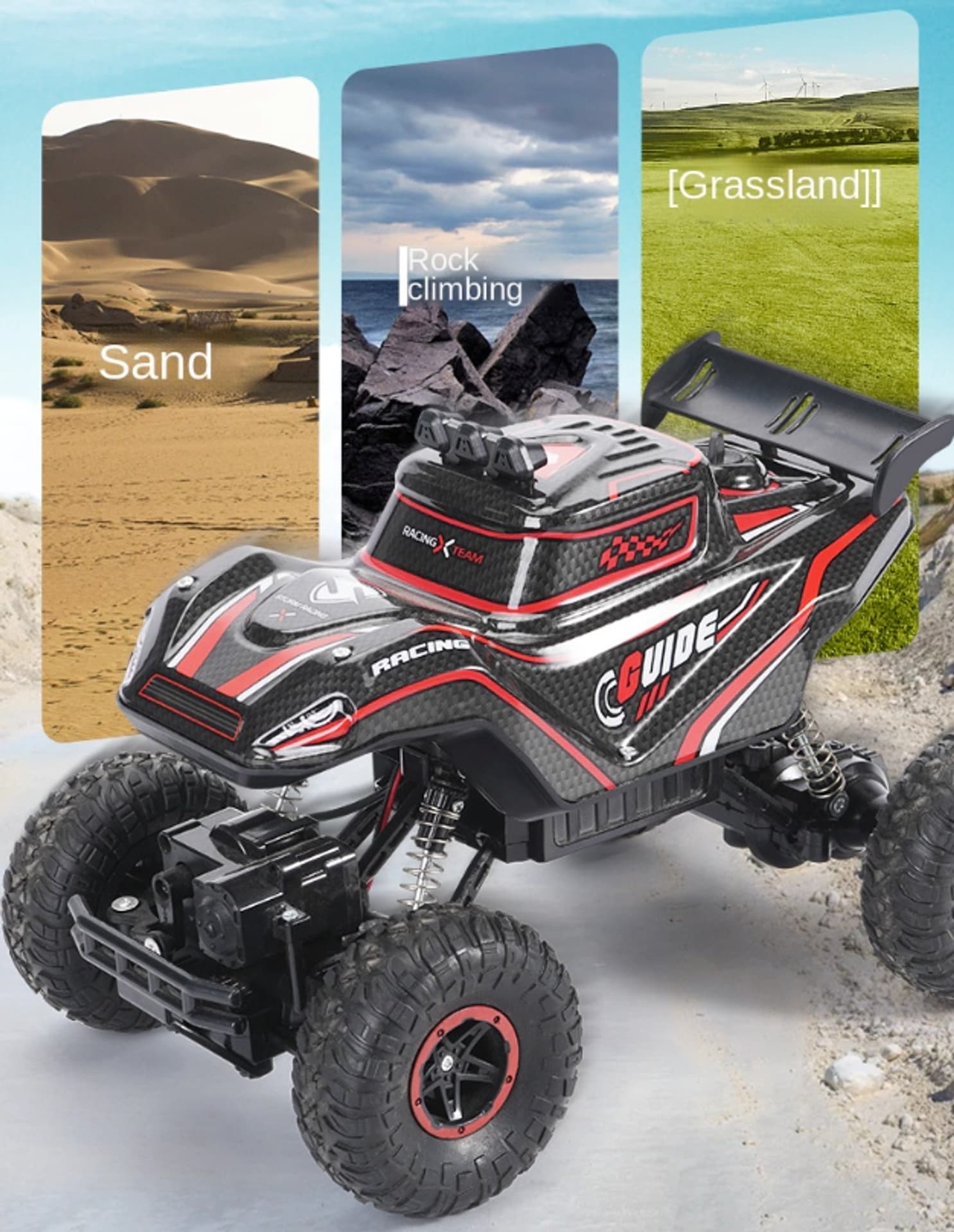 

AUTO ZDALNIE STEROWANE JEEP ŚWIATŁO LED AKU 4x4