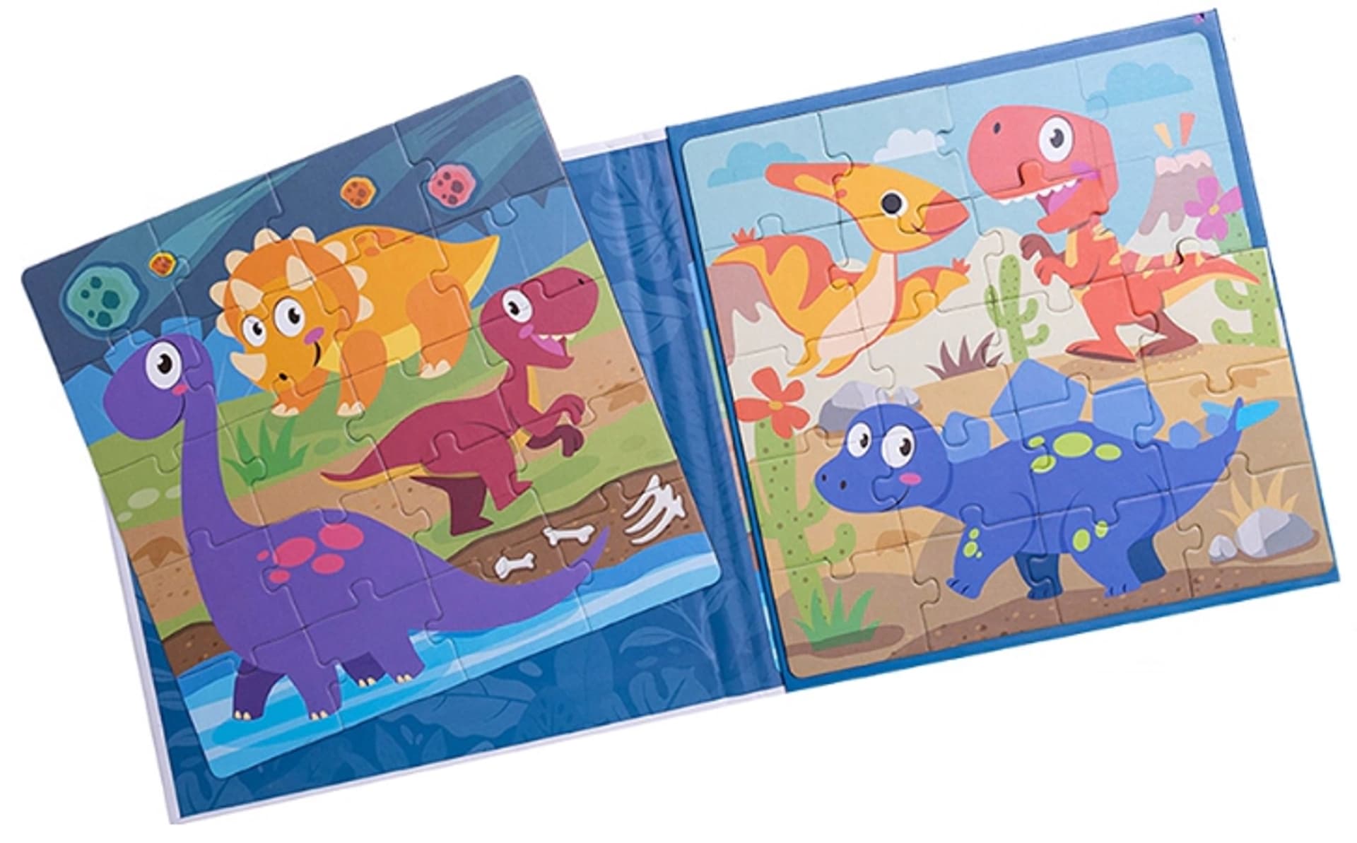 

GENIALNY DZIECIAK PUZZLE MAGNETYCZNE DINOZAURY