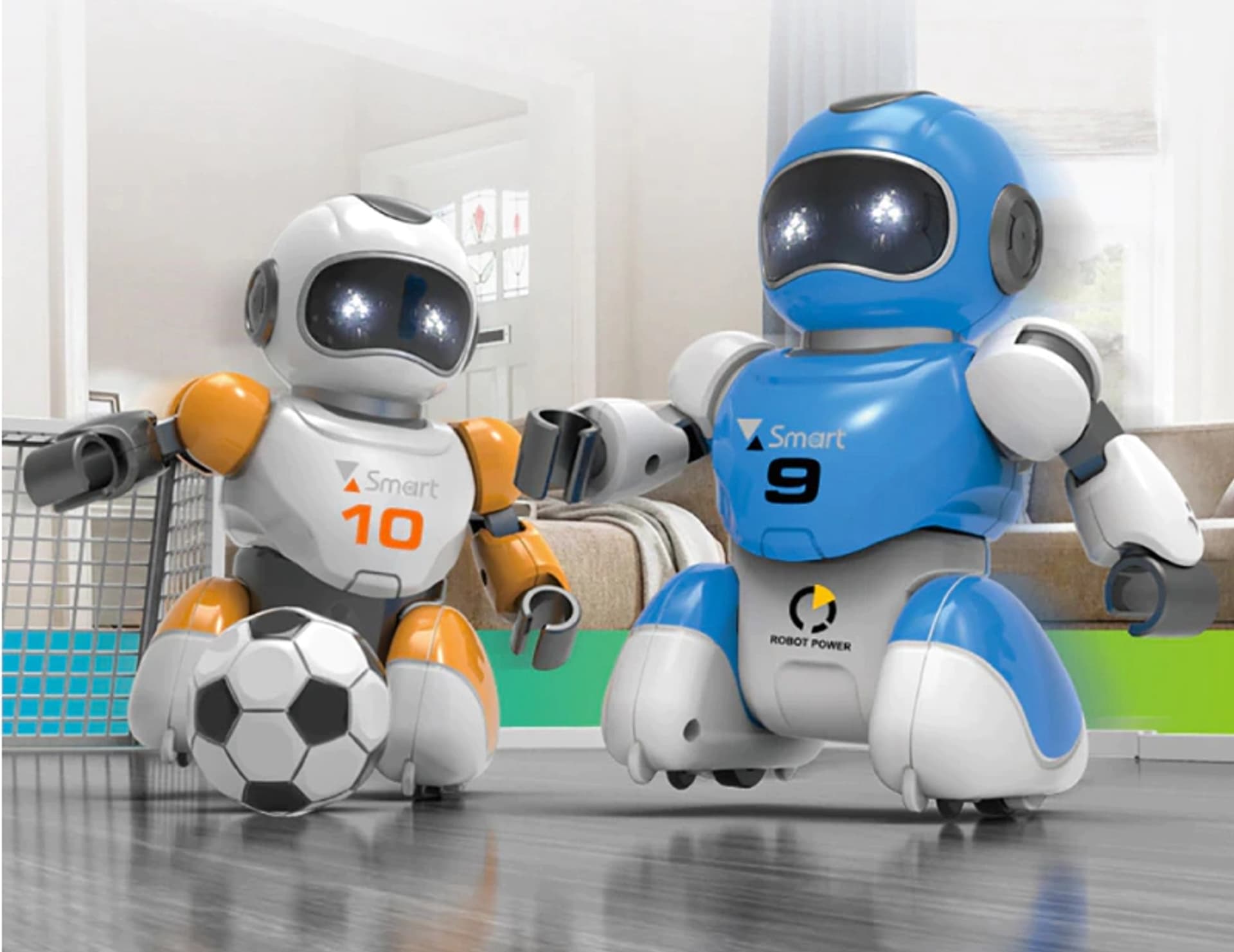 

ZESTAW 2 ROBOTY PIŁKARZYKI ZDALNIE STEROWANE MECZ