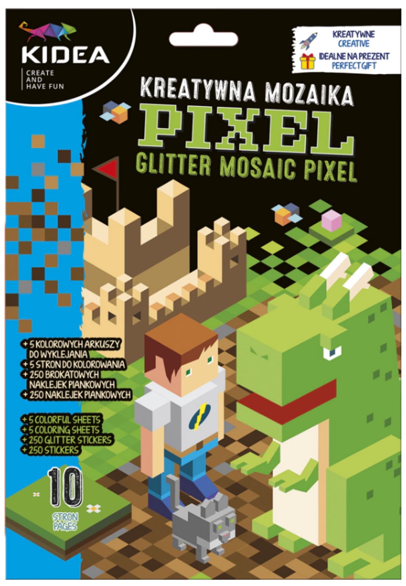 

KREATYWNA MOZAIKA i KOLOROWANKA MINECRAFT