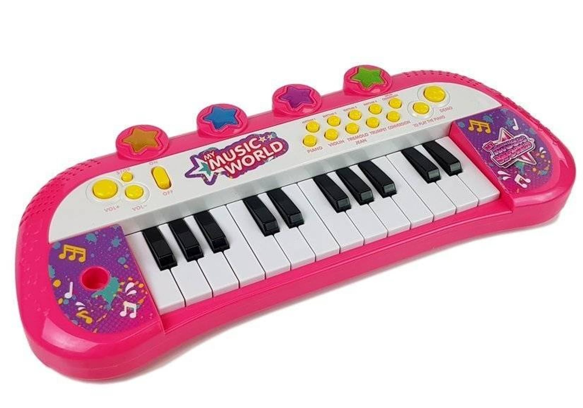 

PIANINO KEYBOARD ORGANY KOLOROWE DLA DZIECI LED