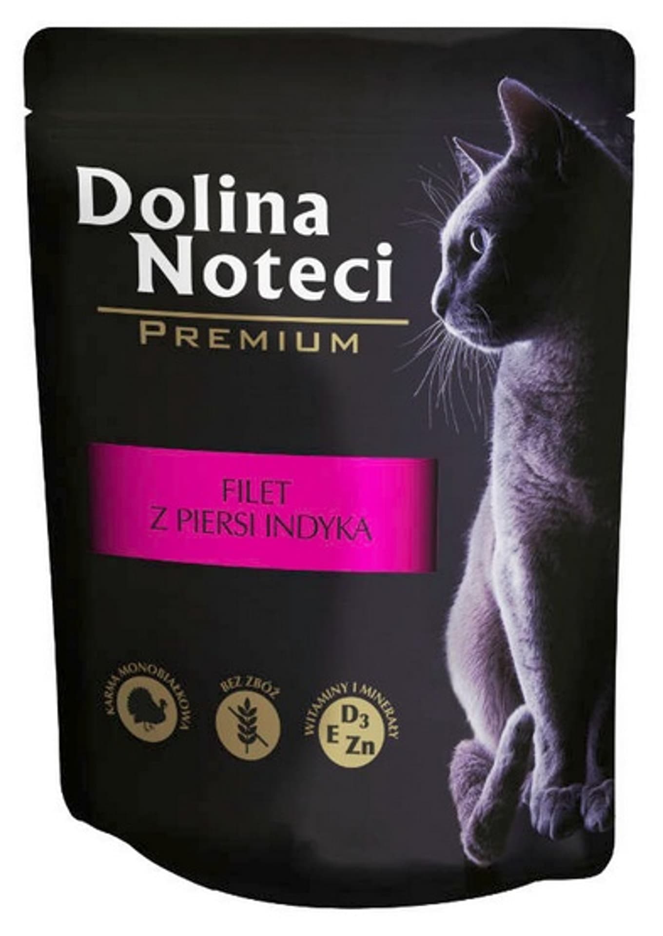

DOLINA NOTECI Filet z piersi z indyka dla kotów saszetka 85g