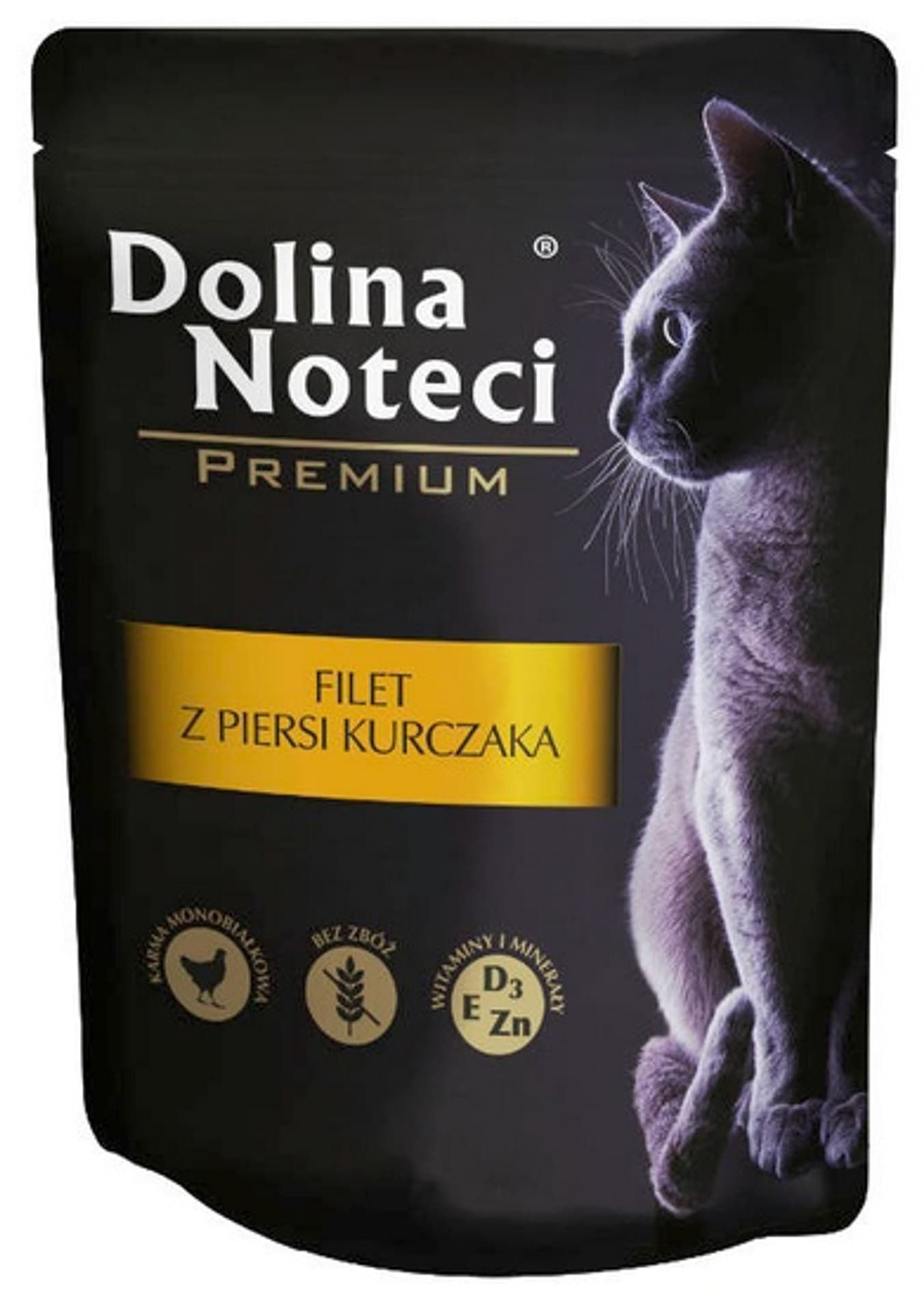 

DOLINA NOTECI Filet z piersi z kurczaka dla kotów saszetka 85g