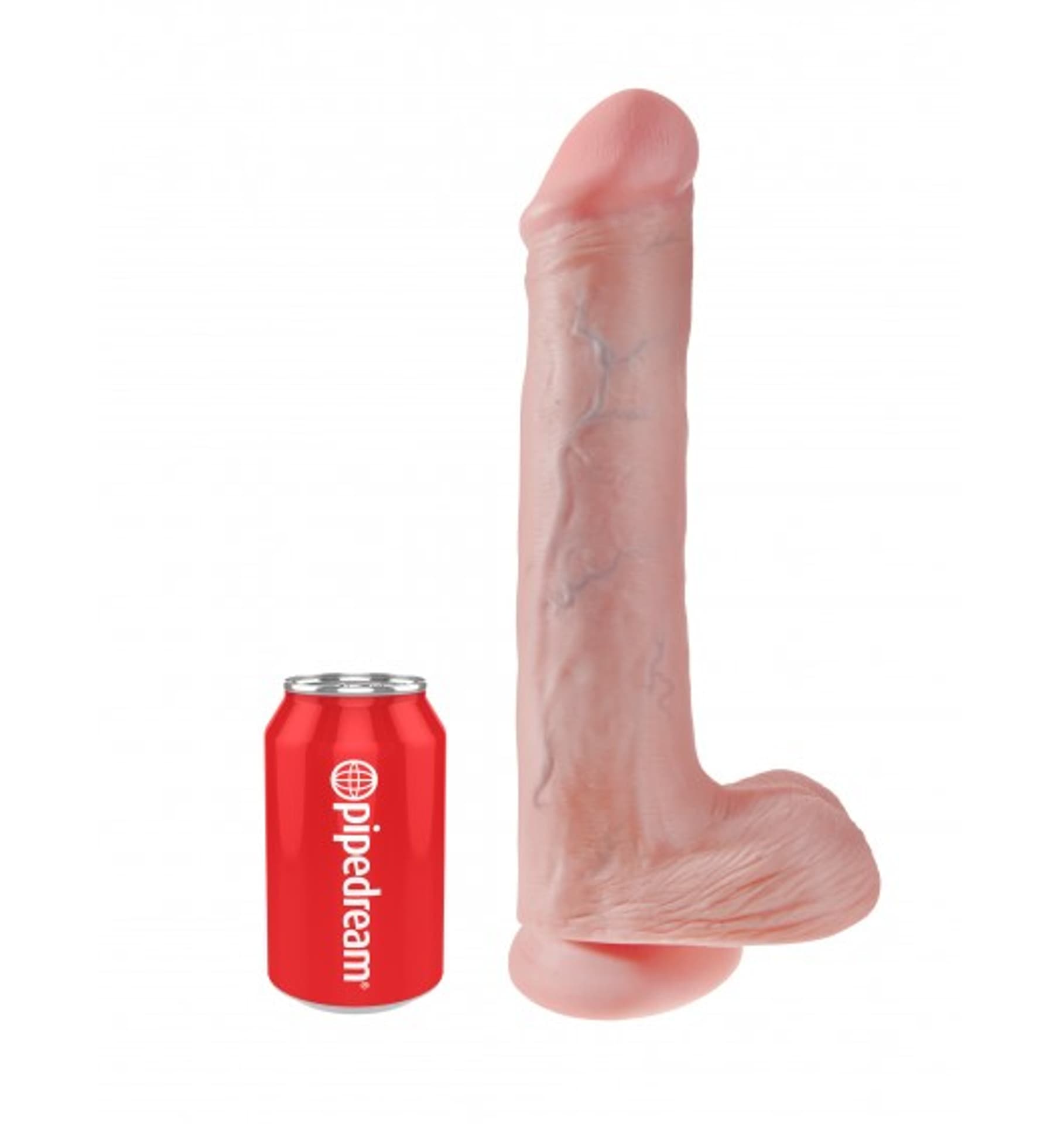 

King Cock 13" Cock with Balls Flesh