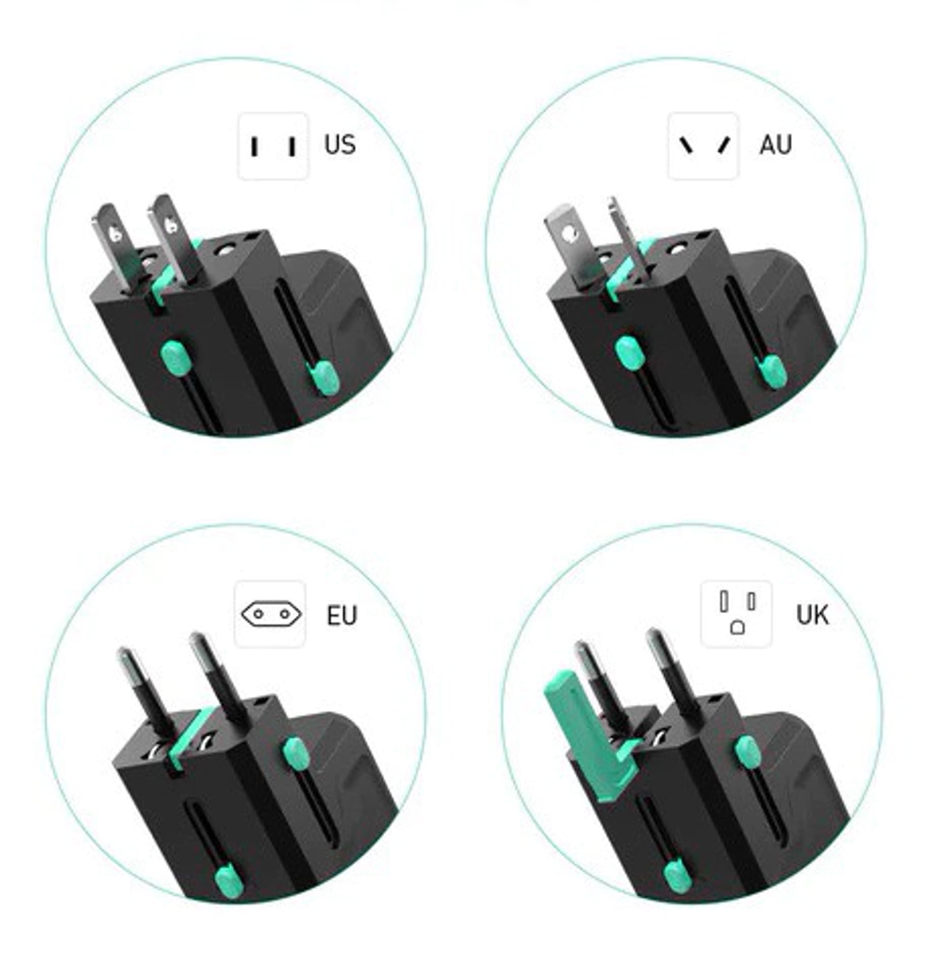 

Ładowarka AUKEY PA-TA06(1x USB 3.1\Brak informacjimA\Brak informacjiV)