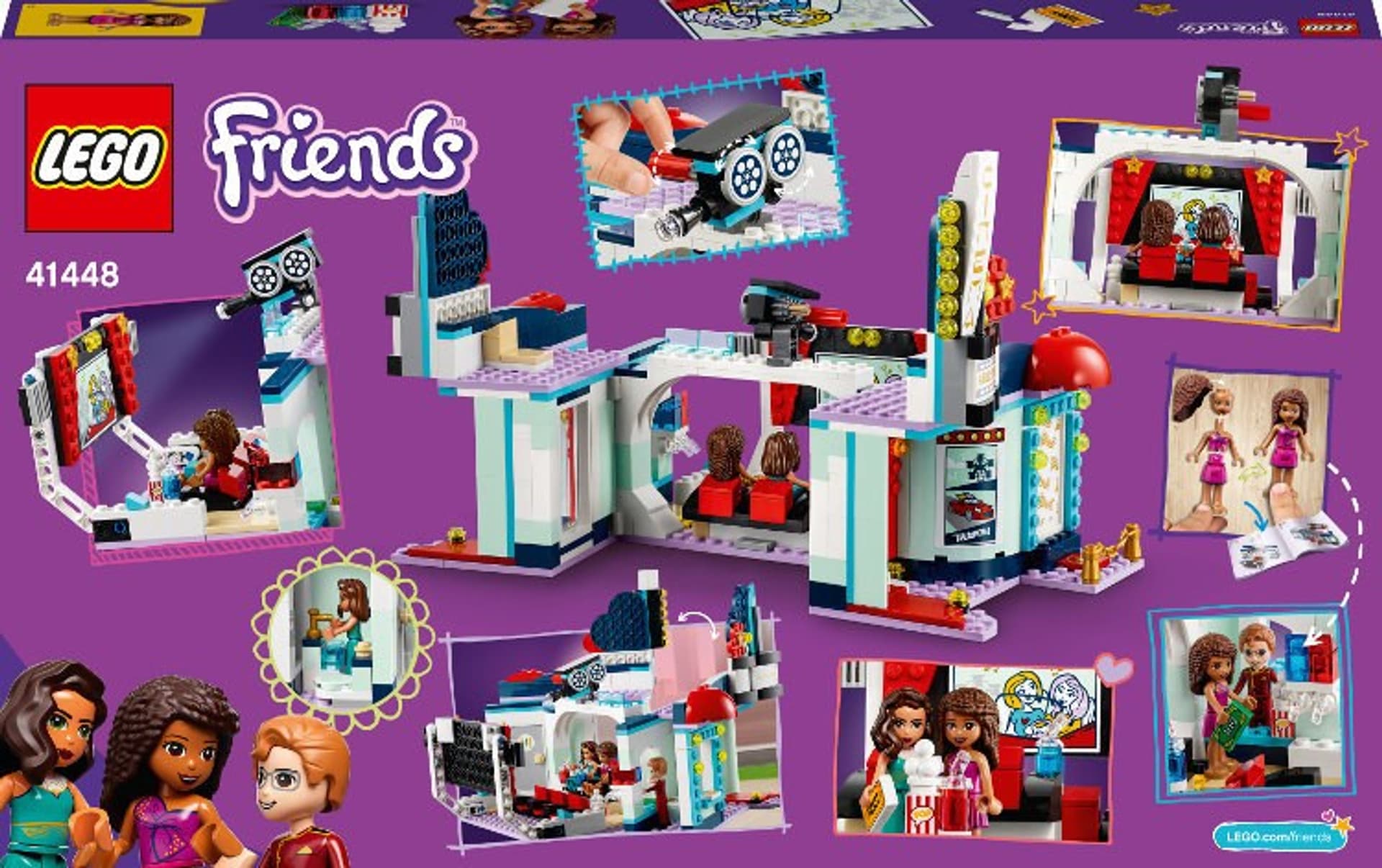 

LEGO Friends 41448 Kino w Heartlake City