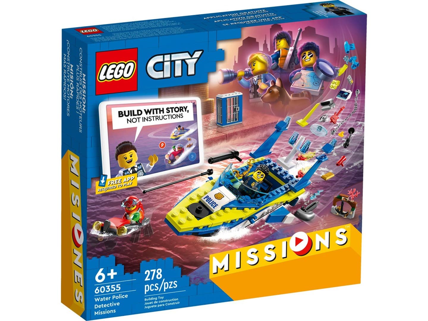 

LEGO 60355 City - Śledztwa wodnej policji