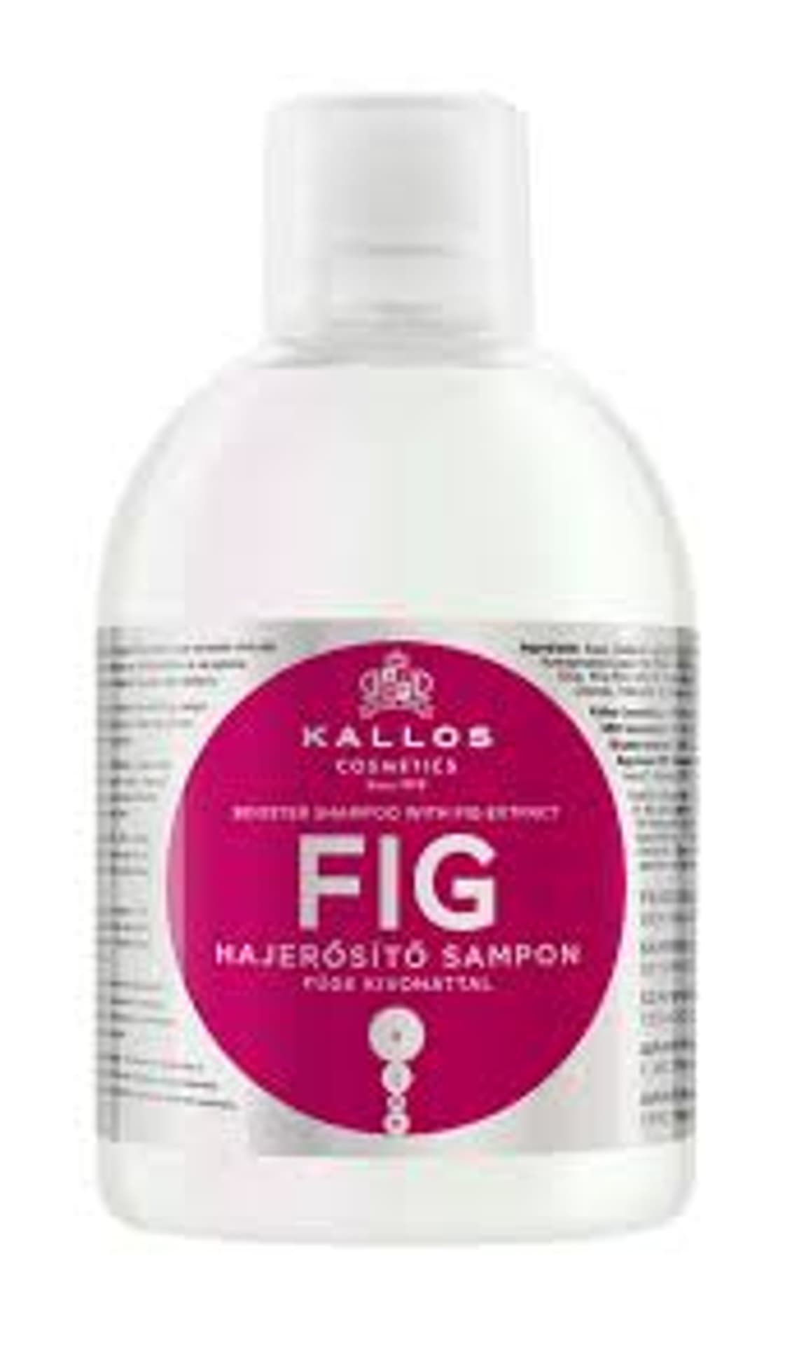 

Kallos Fig Booster Shampoo With Fig Extract szampon z wyciągiem z fig do włosów cienkich i pozbawionych blasku 1000ml
