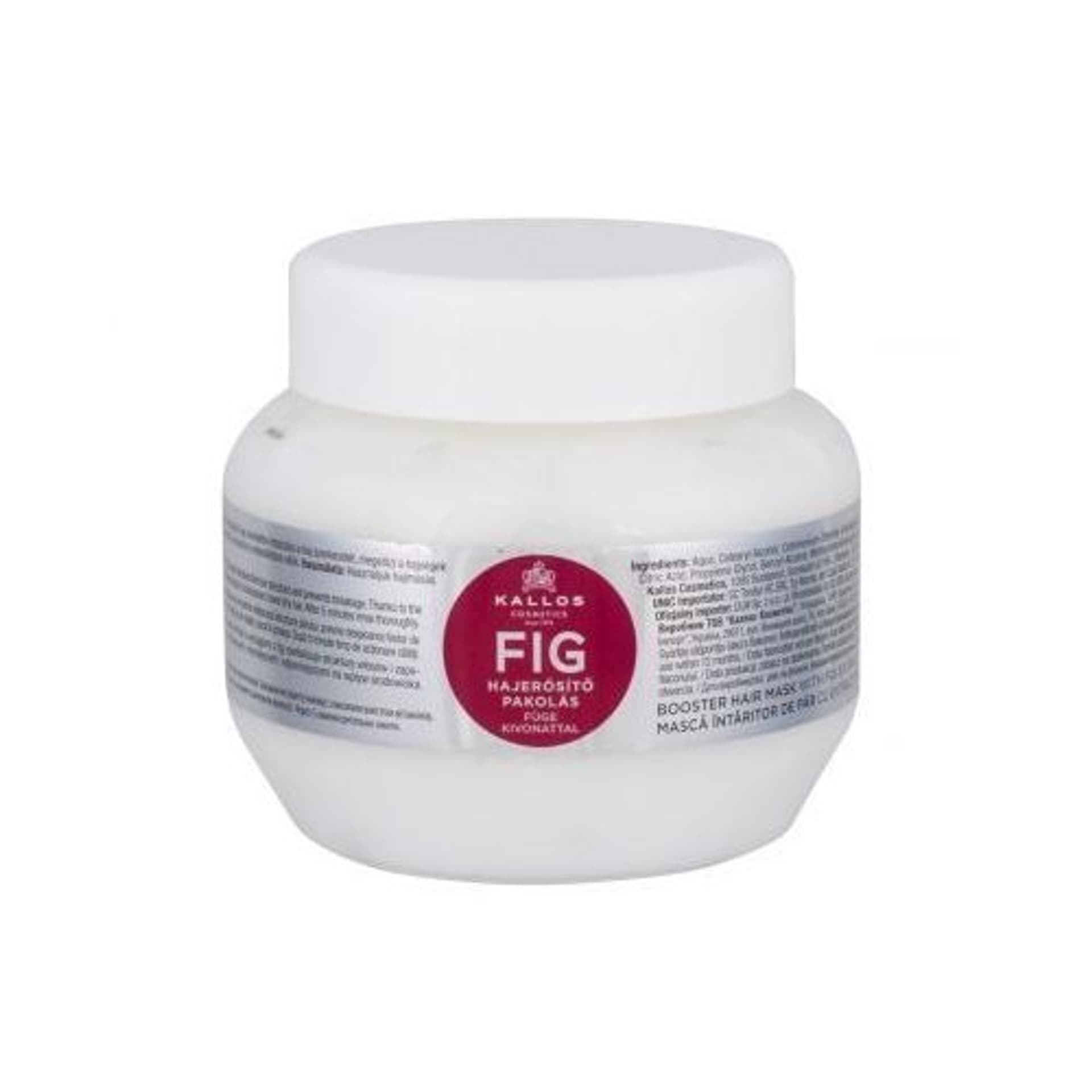 

Kallos Fig Booster Hair Mask With Fig Extract maska z wyciągiem z fig do włosów cienkich i pozbawionych blasku 275ml