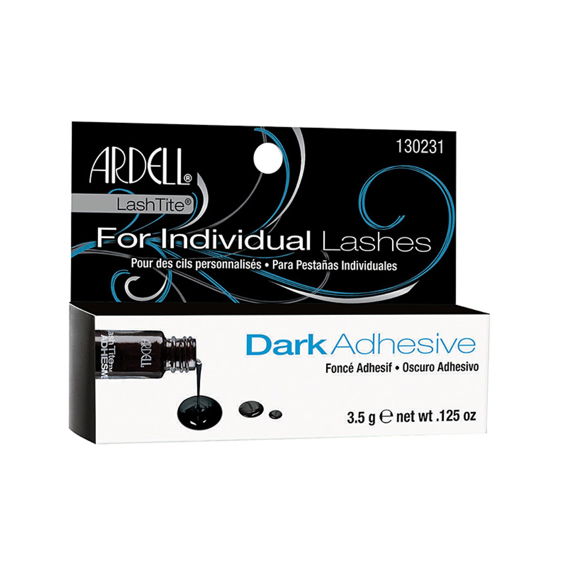 

Ardell Dark Adhesive LashTite Sztuczne rzęsy 3,5g (W)
