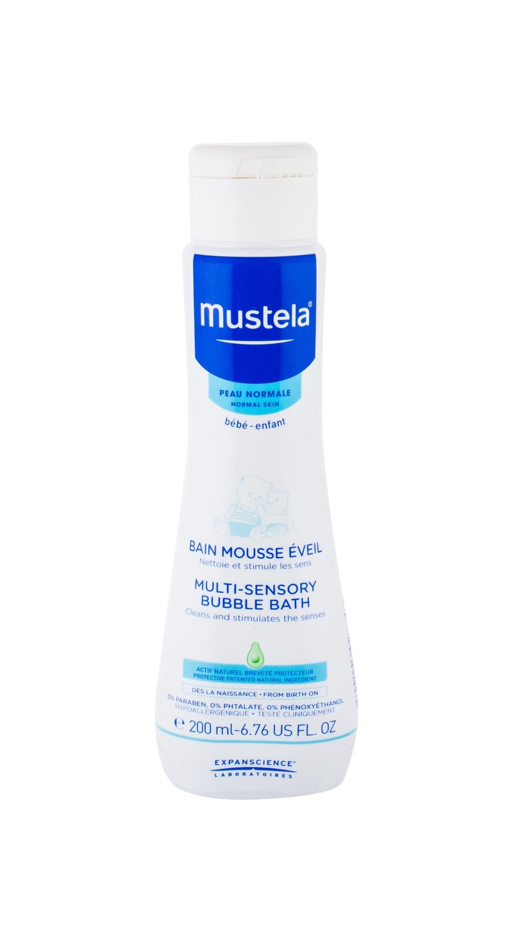 

Mustela Multi-Sensory Bubble Bath Bébé Żel pod prysznic 200ml (K)