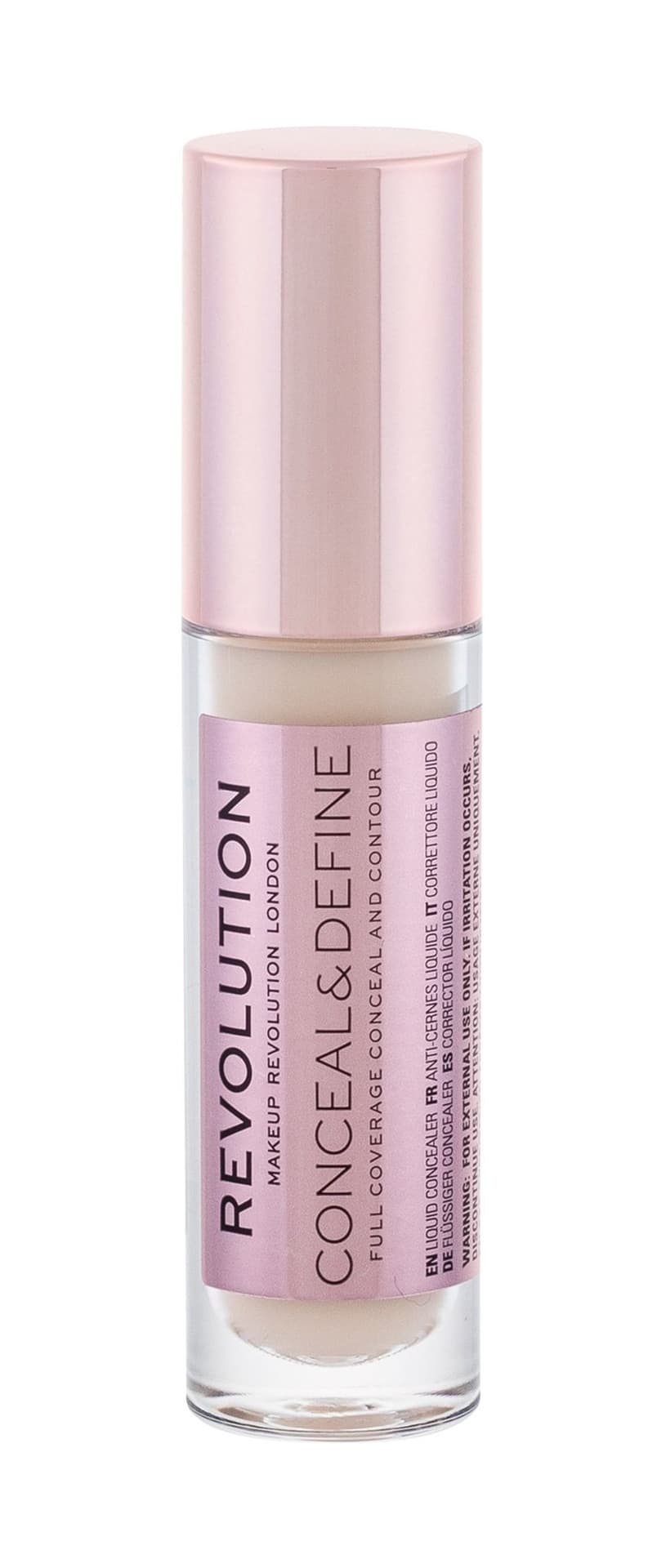 

Makeup Revolution, korektor Conceal and Define Concealer C1, 3,4 ml