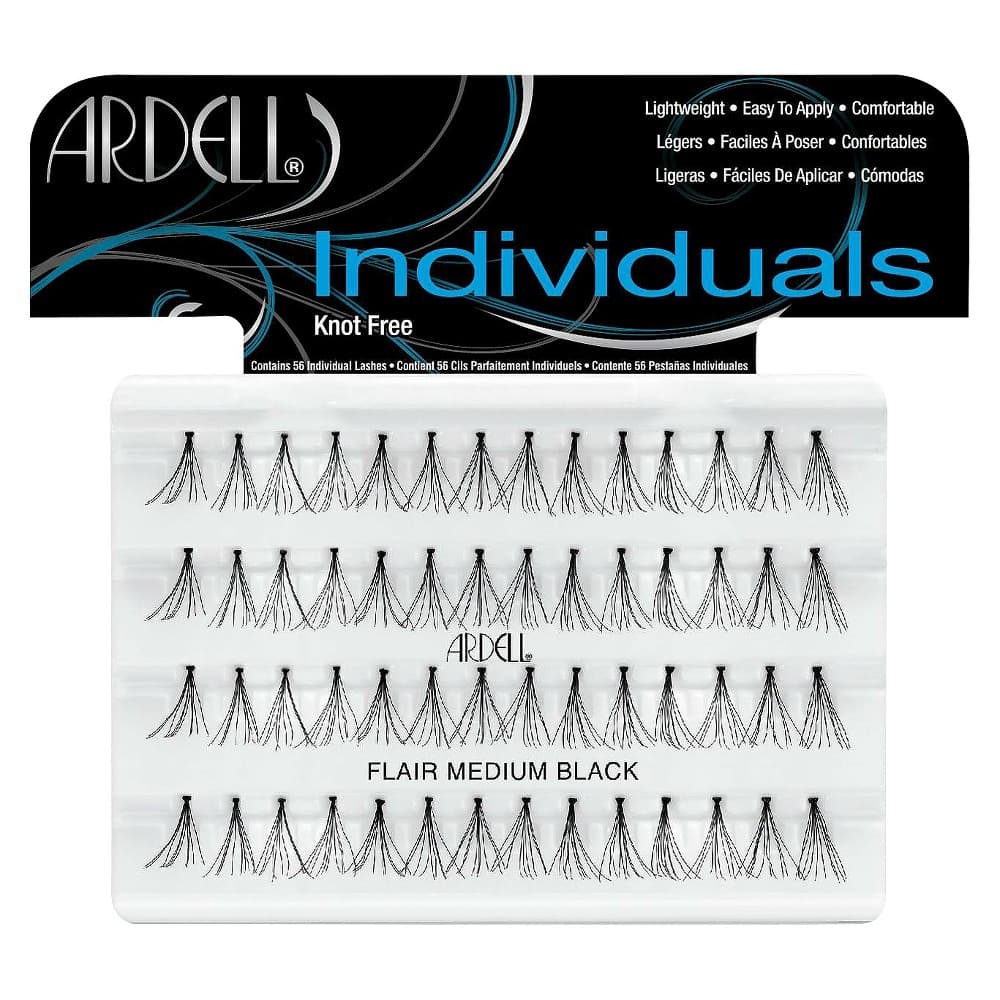 

Ardell Rzęsy i akcesoria Individual Knotted zestaw 56 kępek rzęs Medium Black