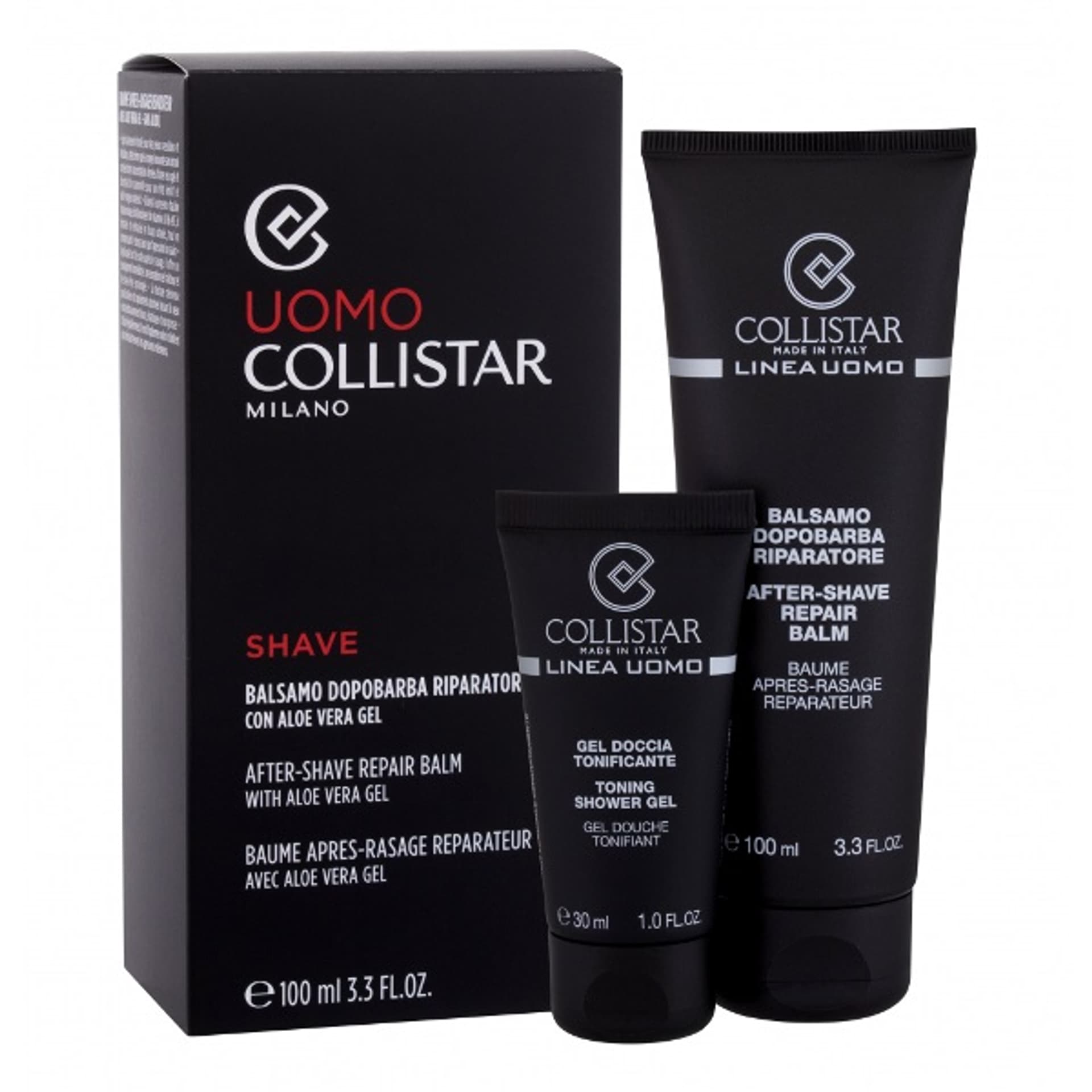 

COLLISTAR SET Uomo ASB balsam po goleniu 100ml + SHOWER GEL 30ml