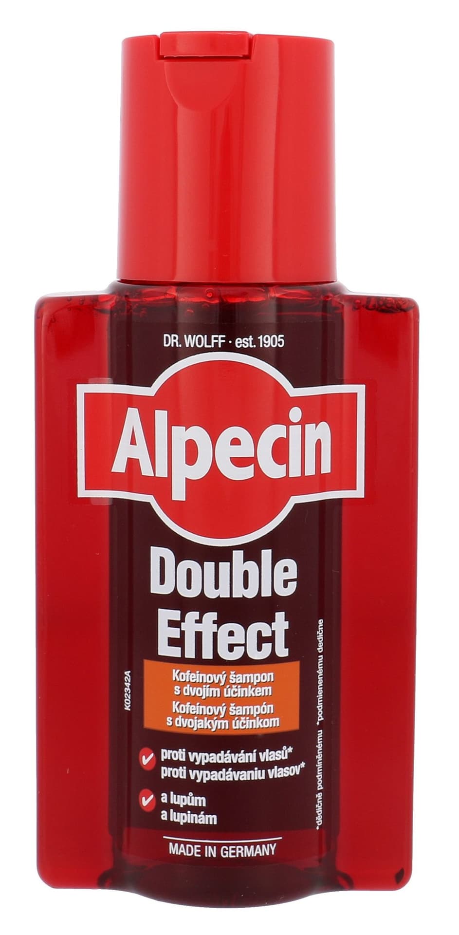 

Alpecin Double Effect Caffeine Szampon do włosów 200ml (M)