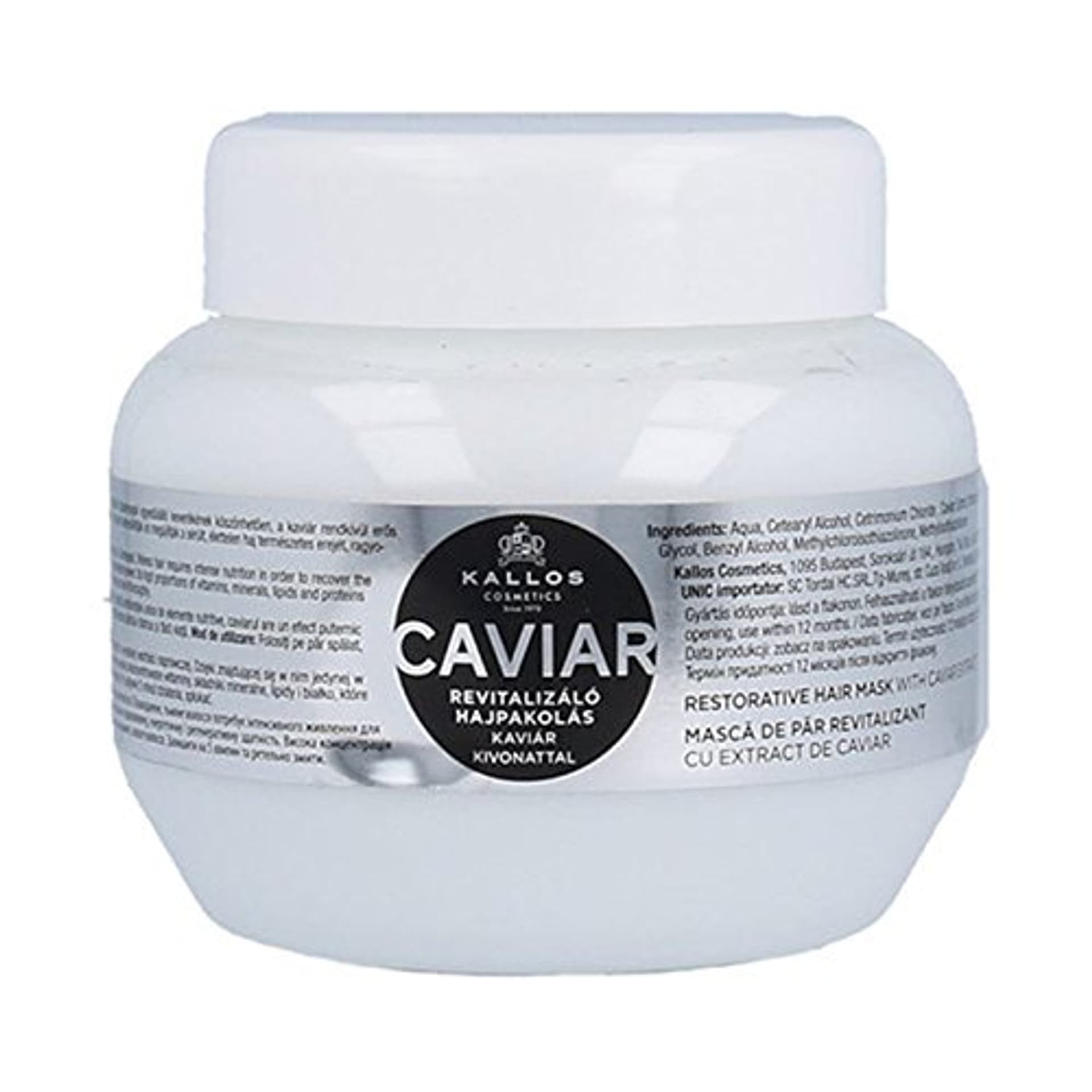 

Kallos Cosmetics Caviar Maska do włosów zniszczonych Dla Kobiet 275ml