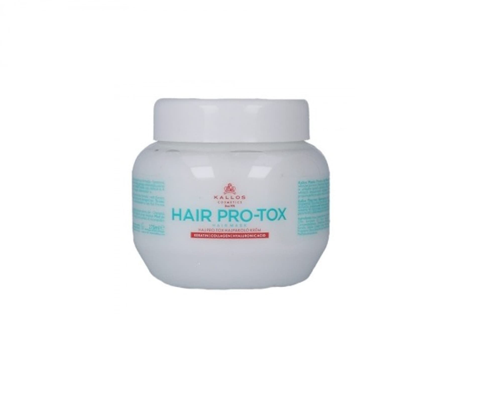

Kallos Hair Pro-Tox Hair Mask maska do włosów z keratyną kolagenem i kwasem hialuronowym 275ml