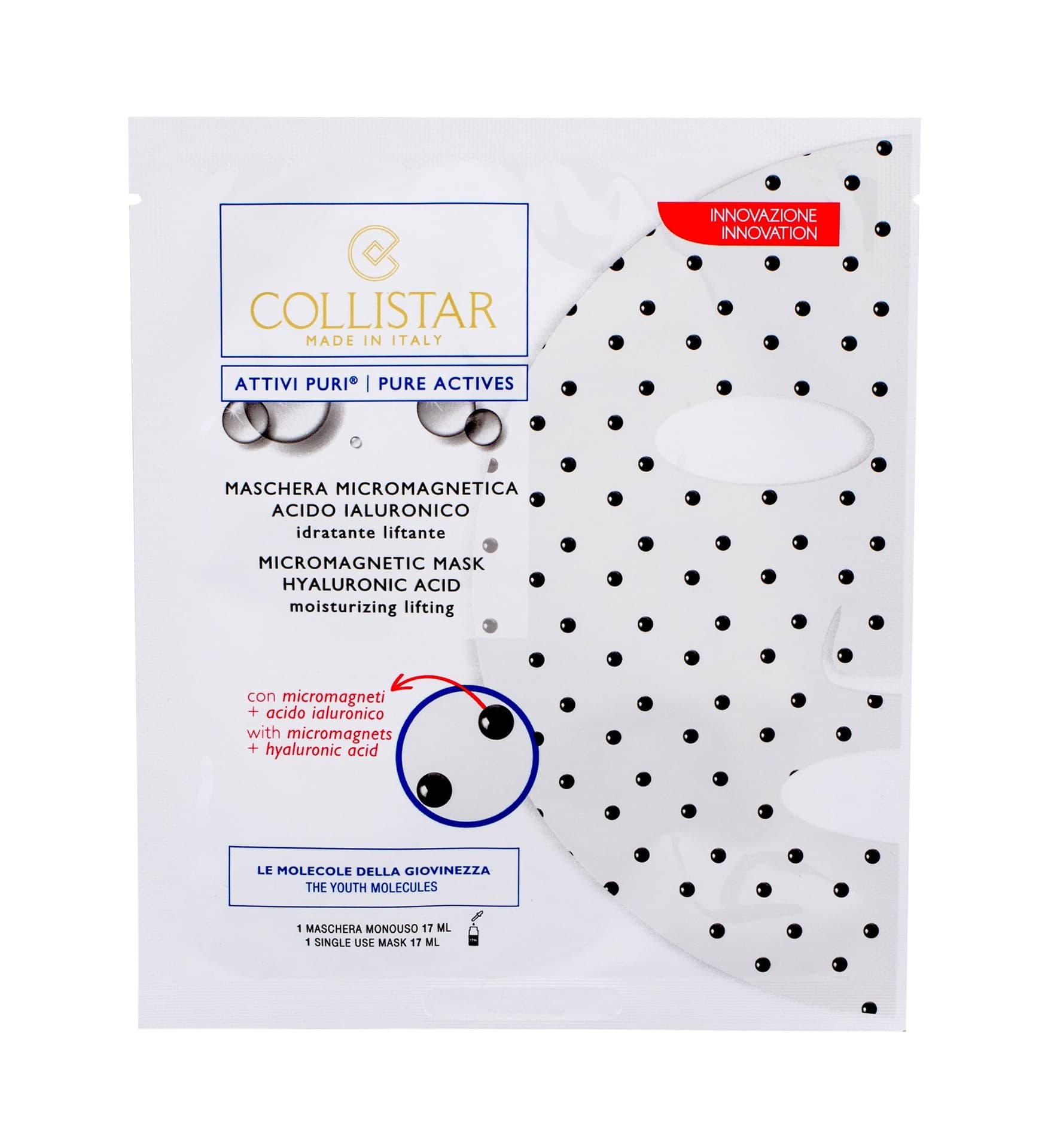 

Collistar Micromagnetic Mask Hyaluronic Acid Pure Actives Maseczka do twarzy 1 szt (W)