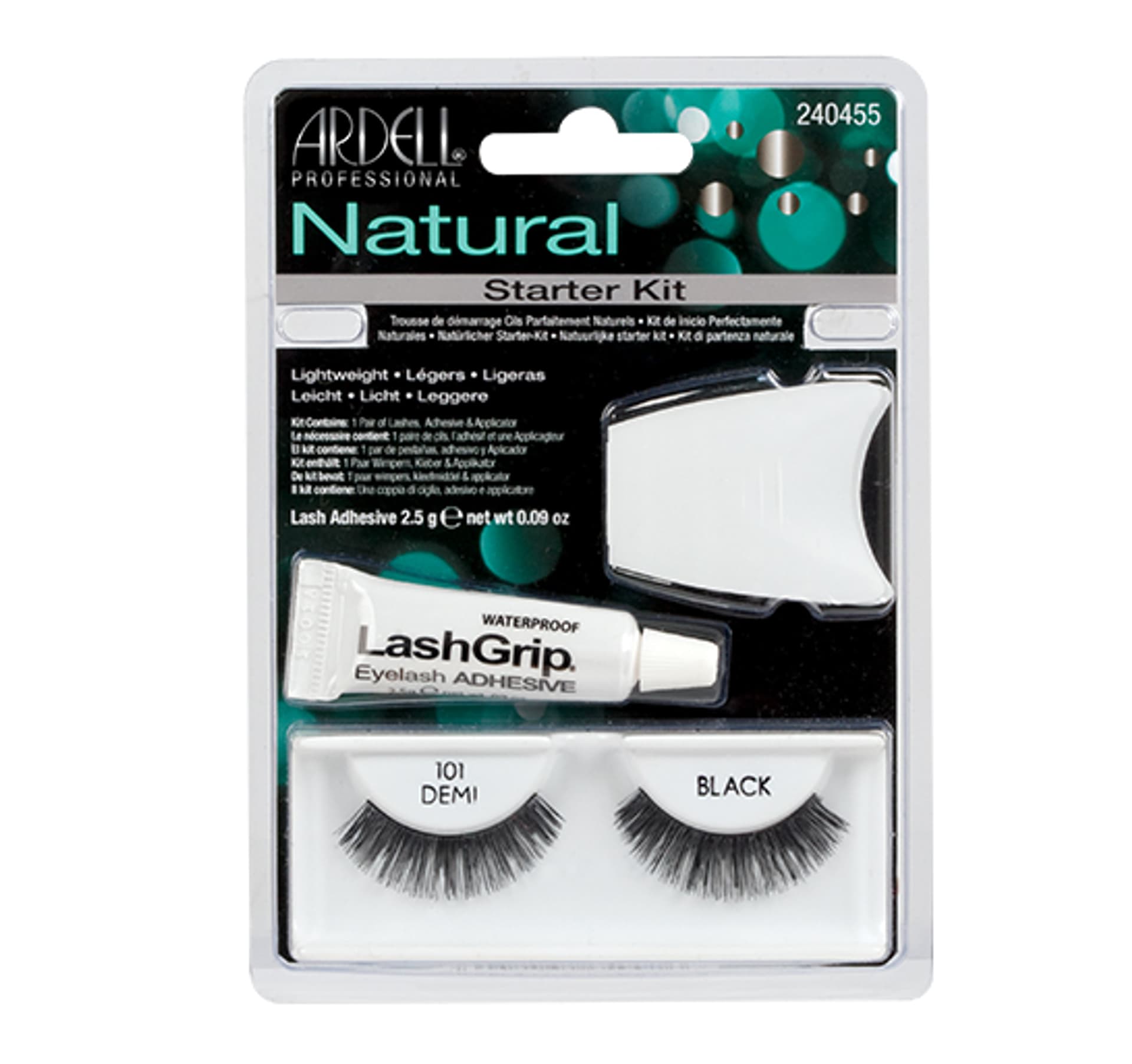 

Ardell Black Demi 101 Natural Sztuczne rzęsy 1 szt Sztuczne rzęsy Demi Wispies 101 1 para + Klej do rzęs 2,5g + Aplikator (W)