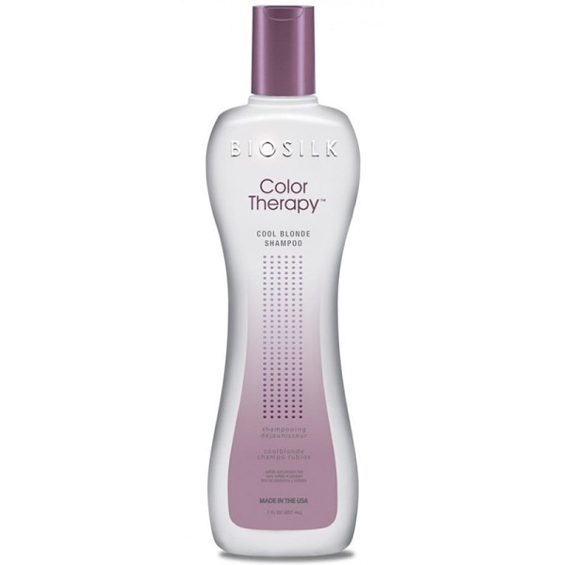 

BioSilk Color Therapy Cool Blonde Shampoo szampon do włosów rozjaśnianych i z pasemkami nadający chłodny odcień 355ml