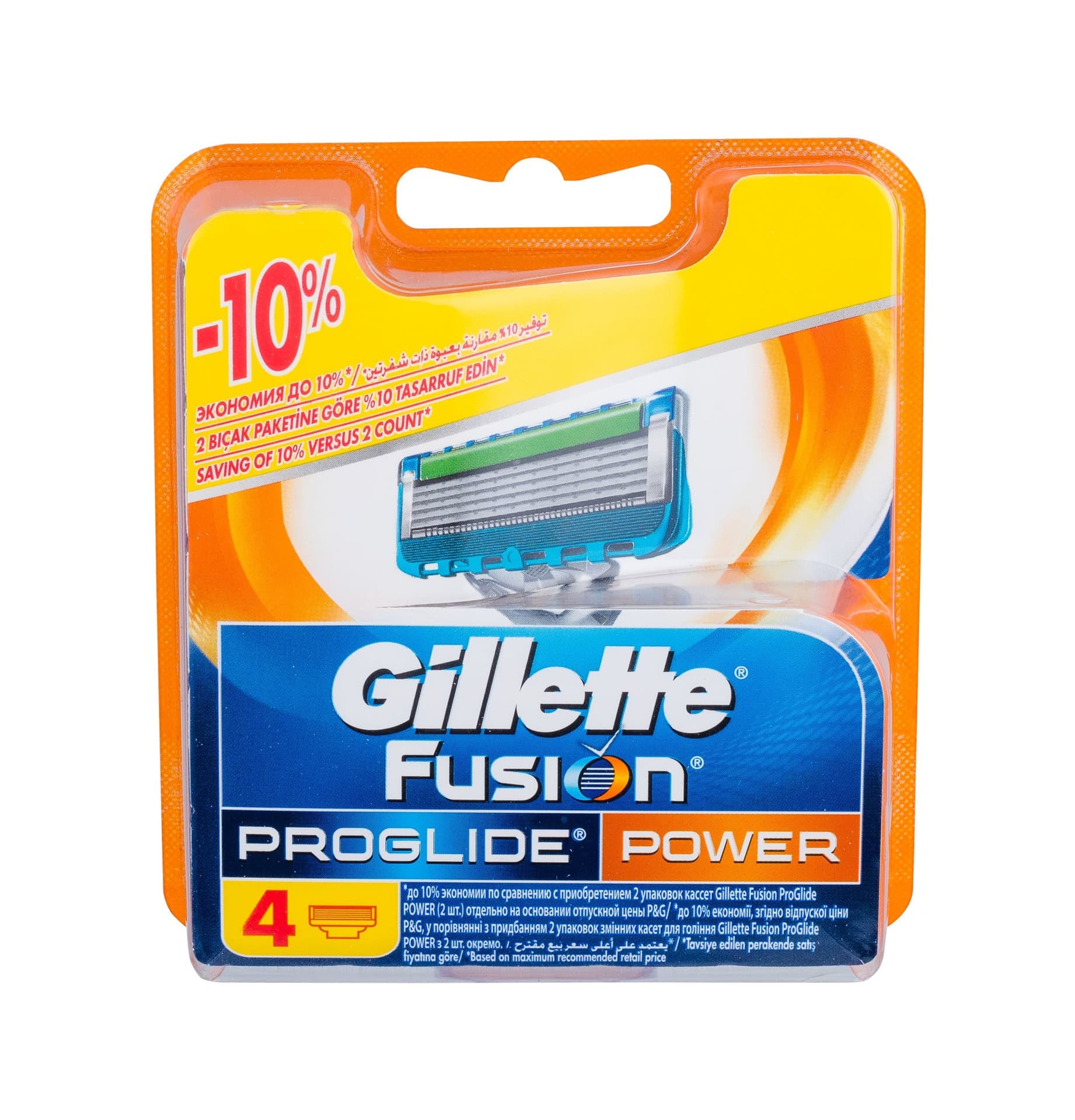 

Gillette Proglide Power Fusion5 Wkład do maszynki 4 szt (M)