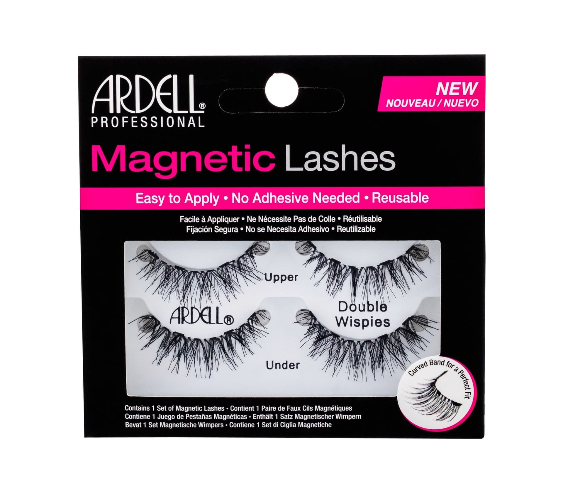 

Ardell Black Double Wispies Magnetic Sztuczne rzęsy 1 szt (W)