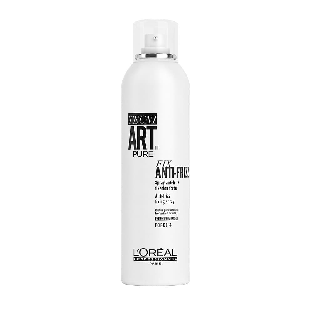 

L'Oreal Professionnel Tecni Art Pure Fix Anti-Frizz Spray bezzapachowy mocno utrwalający lakier do włosów Force 4 400ml