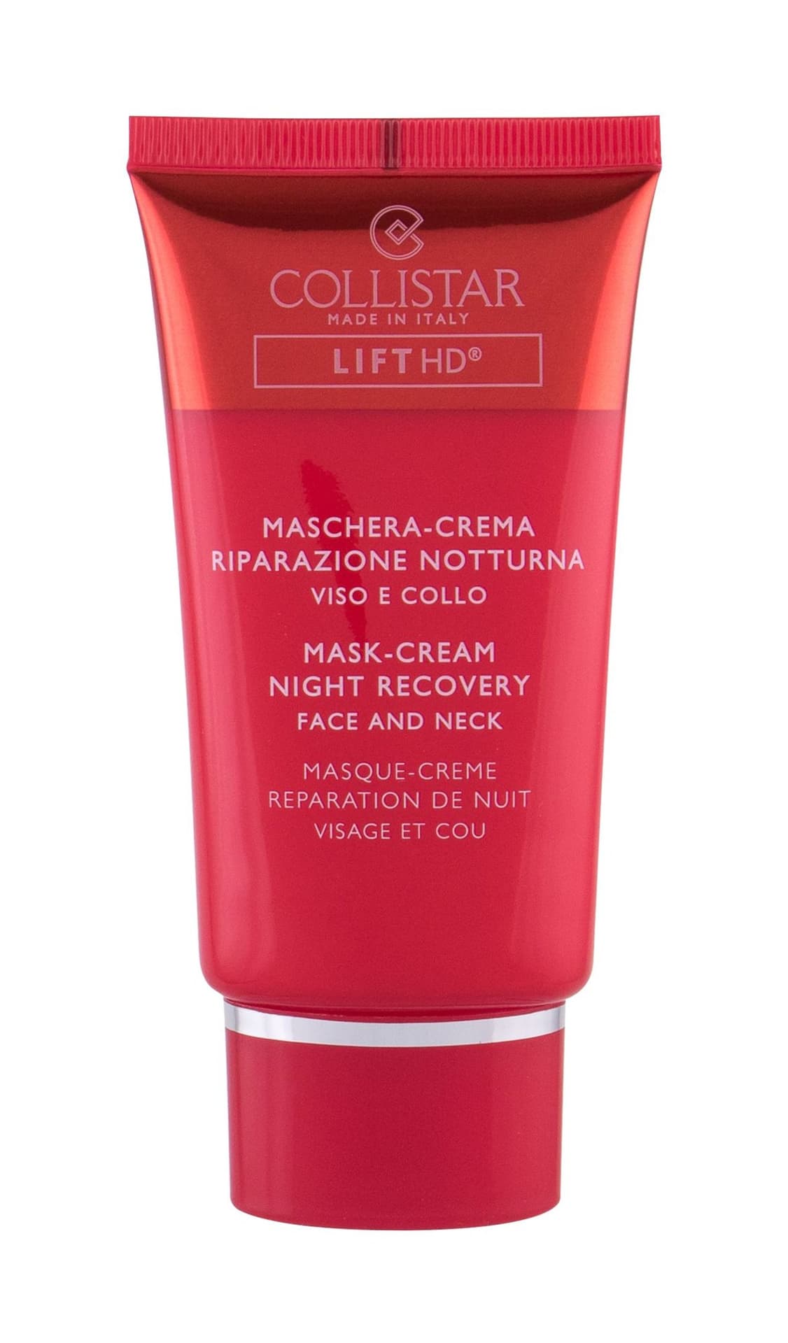 

Collistar Lift HD Mask-Cream Night Recovery Face And Neck odżywczy krem maska na noc twarz i szyja 75ml
