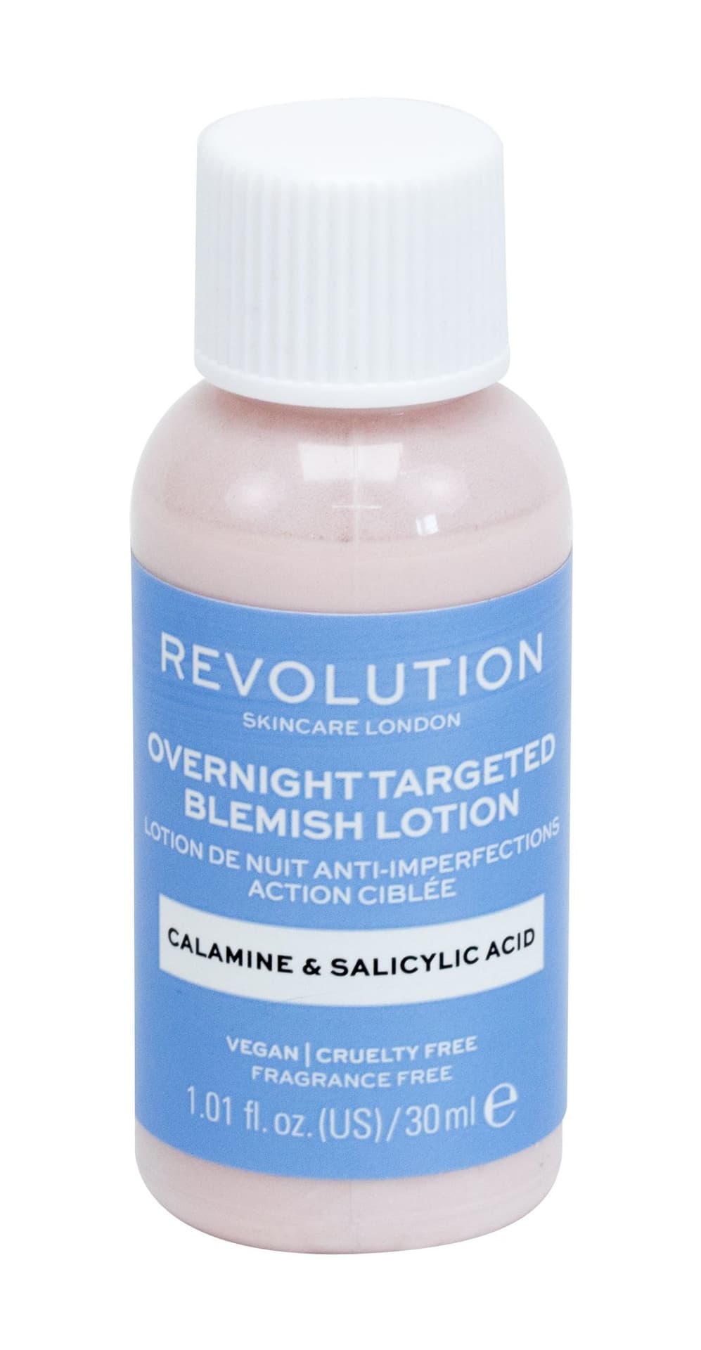 

Revolution Skincare Calamine Salicid Acid Overnight Targeted Blemish Lotion Preparaty punktowe 30ml (W)