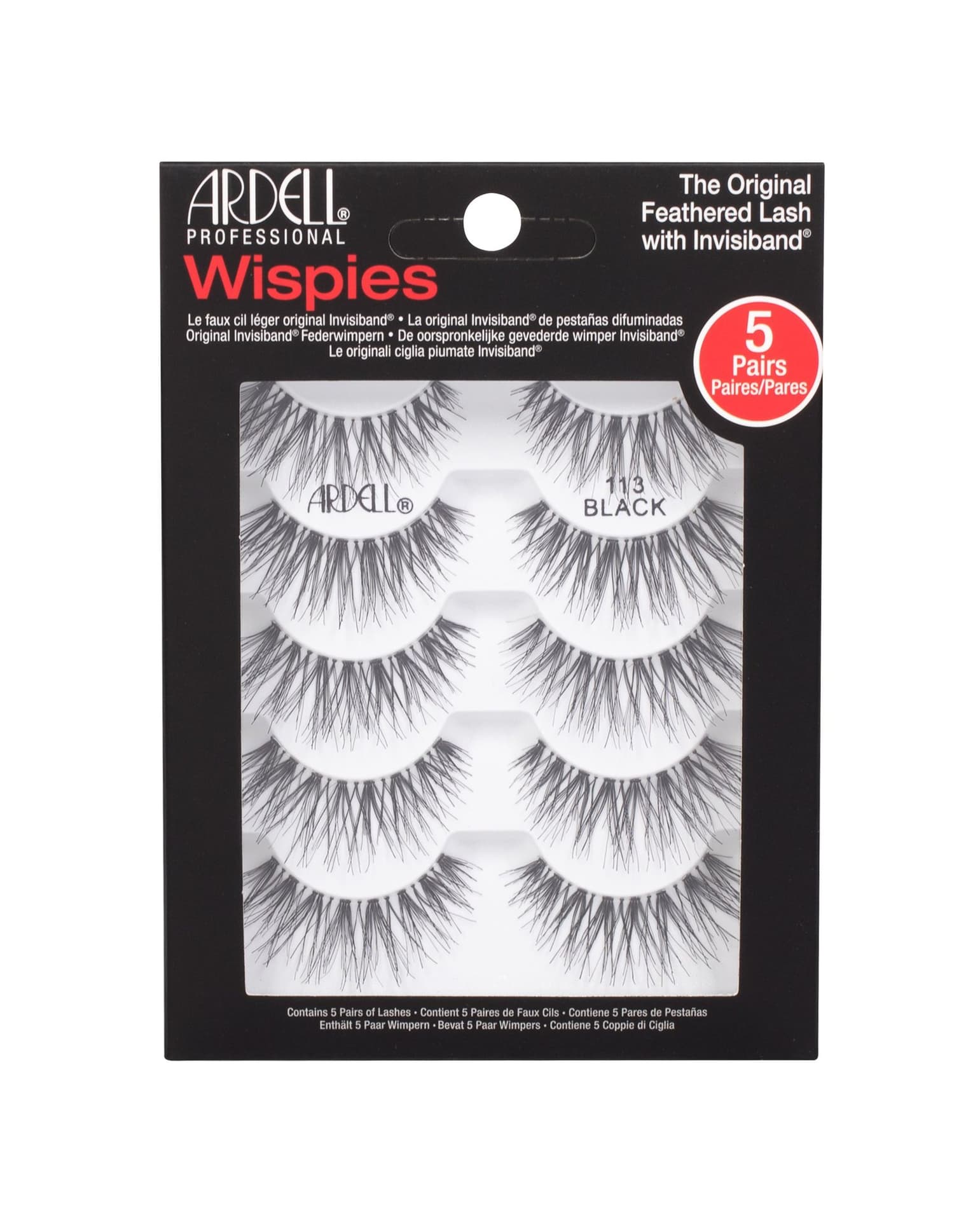 

Ardell Black 113 Wispies Sztuczne rzęsy 5 szt (W)