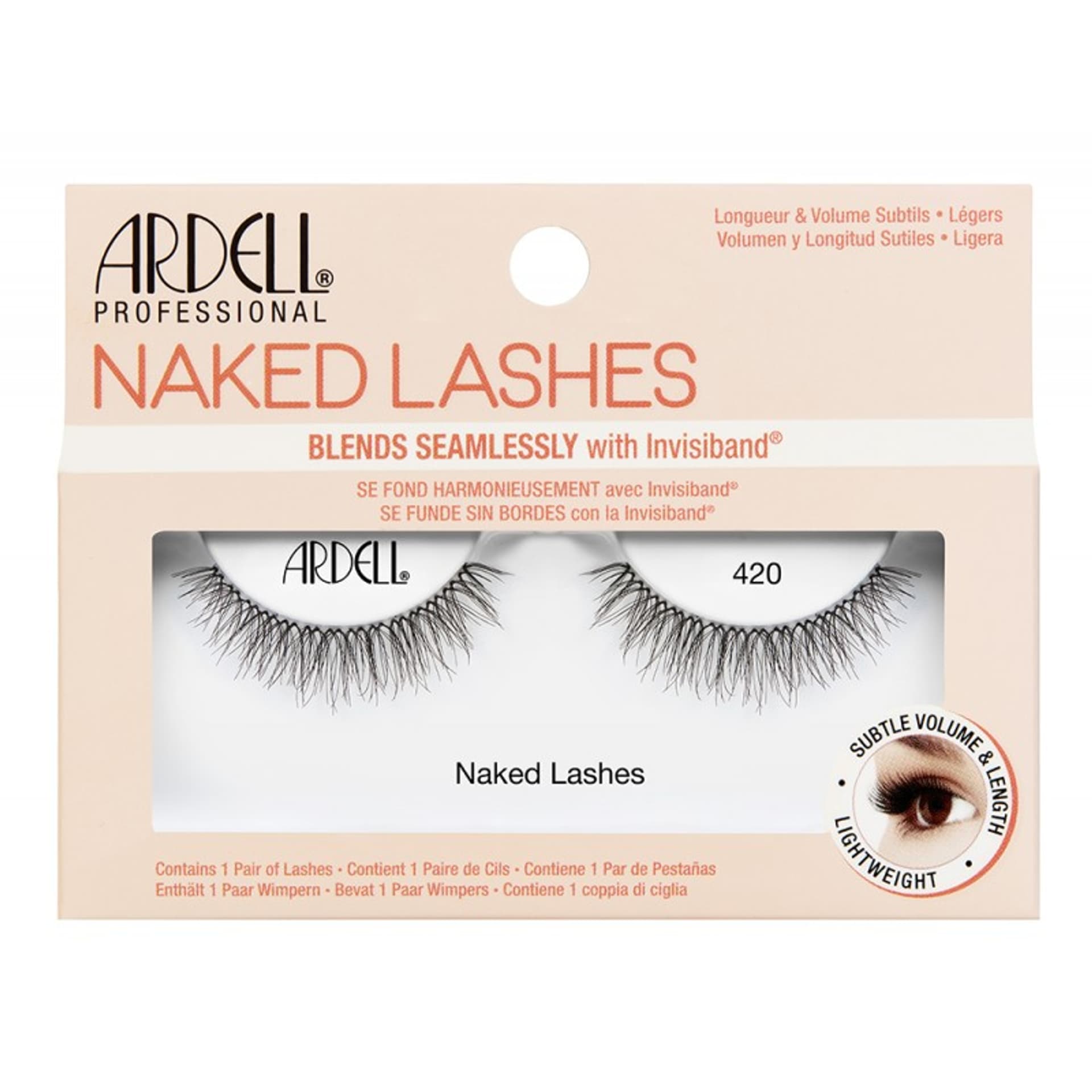 

Ardell Naked Lashes para sztucznych rzęs 420 Black