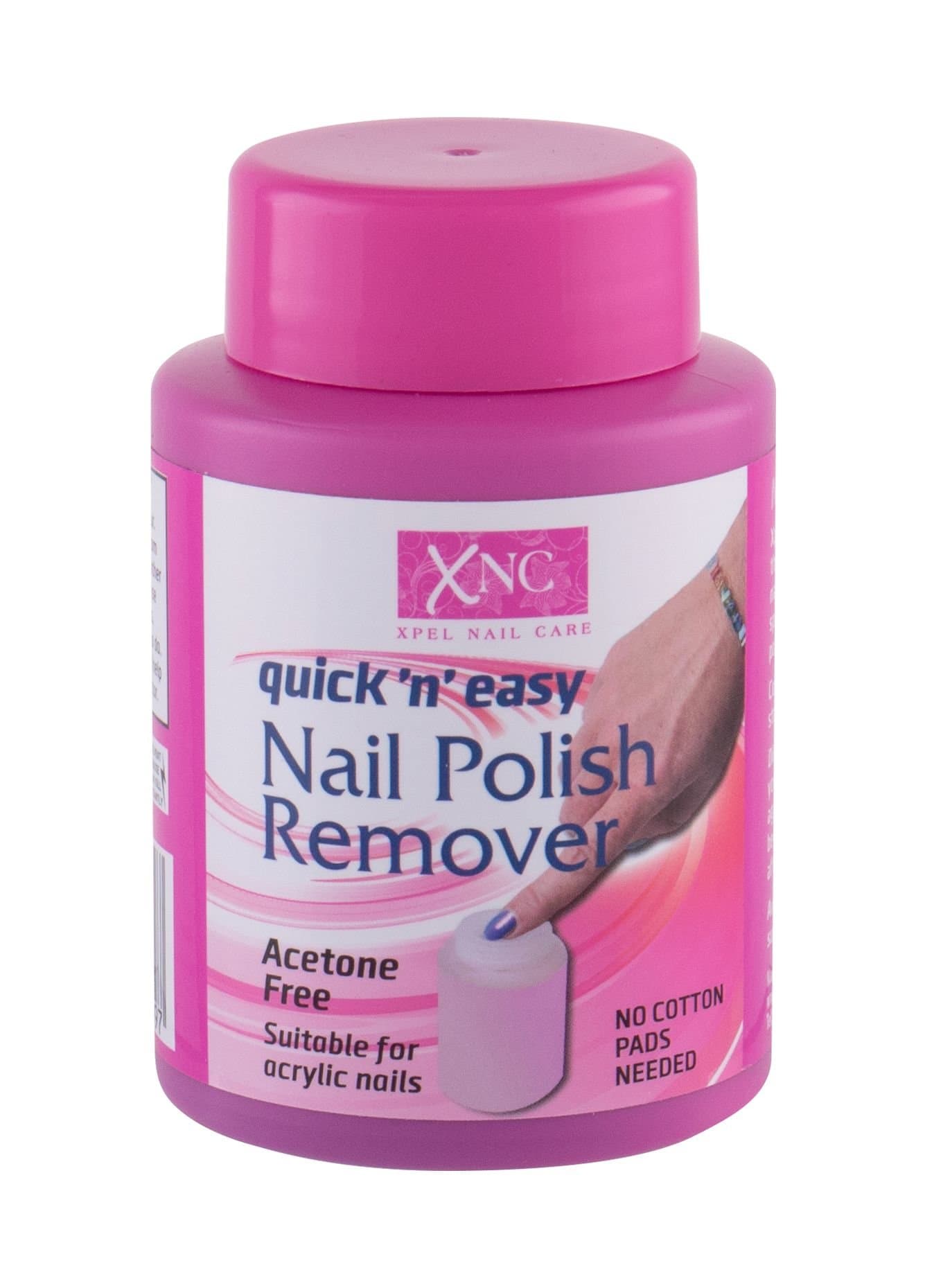 

Xpel Quick 'n' Easy Nail Care Acetone Free Zmywacz do paznokci 75ml (W)