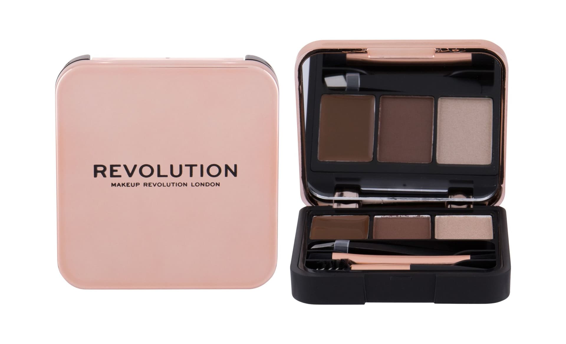 

Makeup Revolution Zestaw do modelowania brwi Brow Sculpt Kit Medium Brown