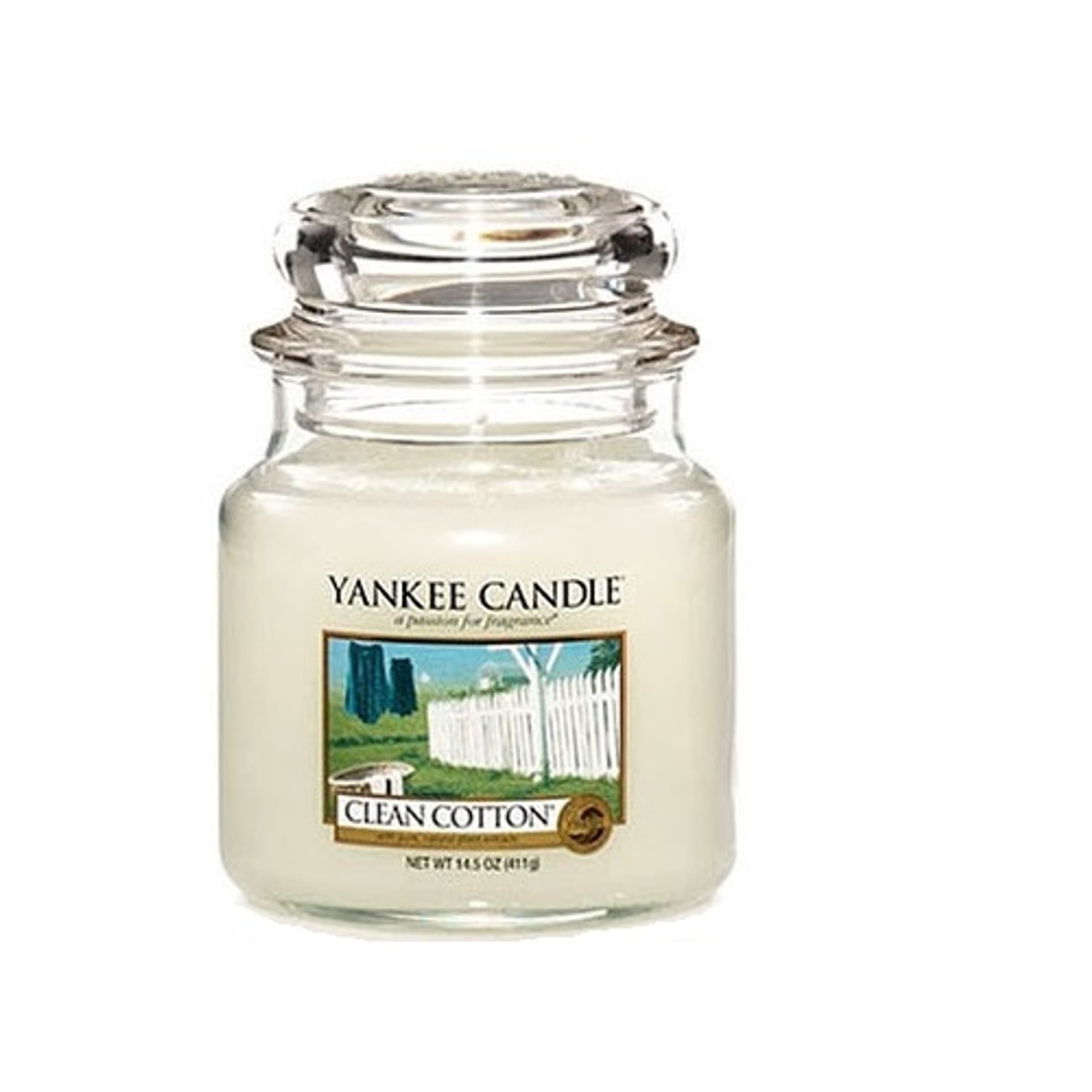 

Yankee Candle Clean Cotton Świeczka zapachowa 411g (U)